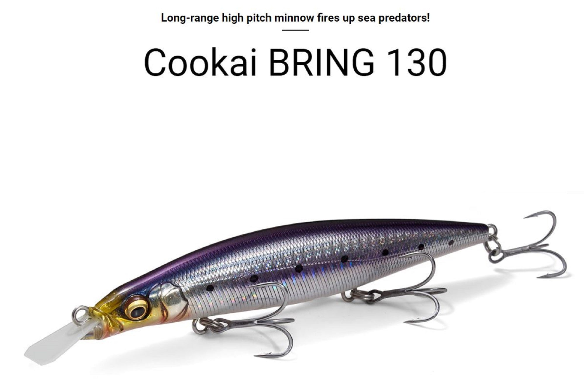 Megabass Cookai Bring 130S Sinking Lure GG Iwashi (7861)