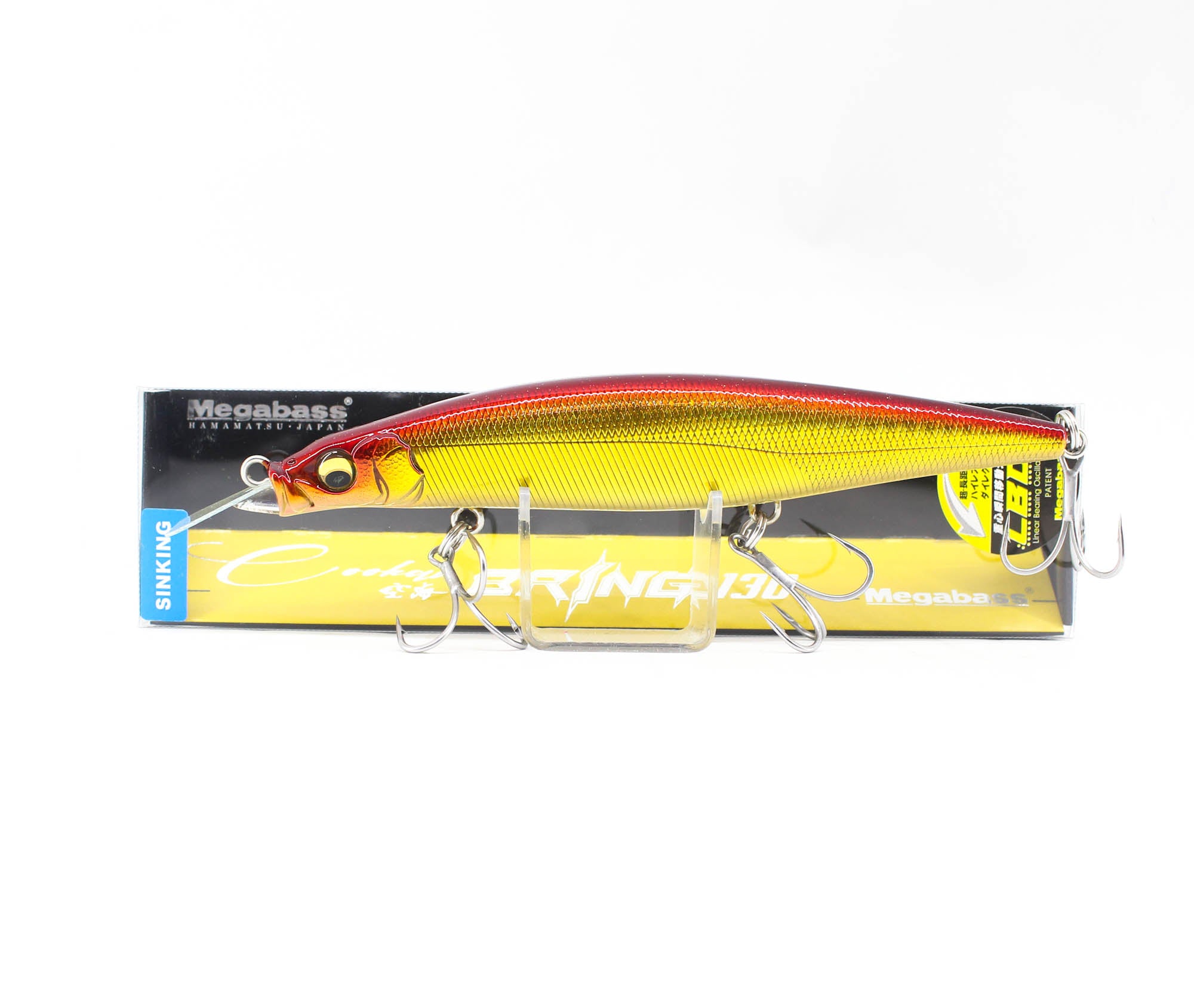 Megabass Cookai Bring 130S Sinking Lure GG Akakin Sparkle (7908)