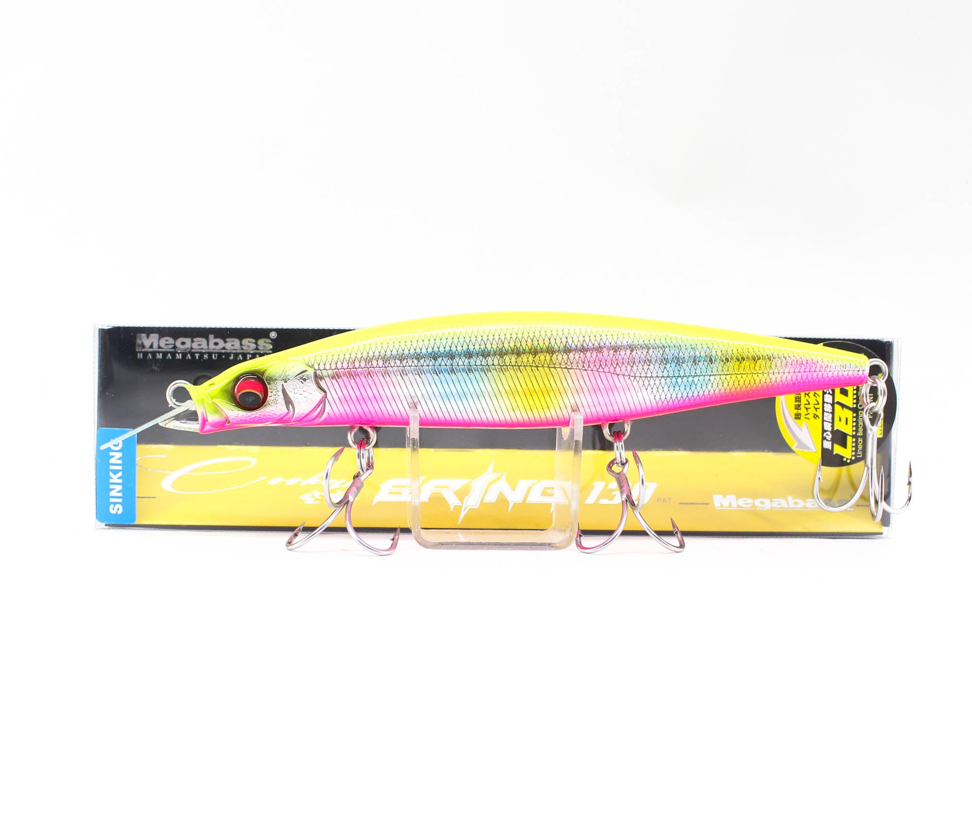 Megabass Cookai Bring 130S Sinking Lure GG Chart Back Rainbow PB (7915)