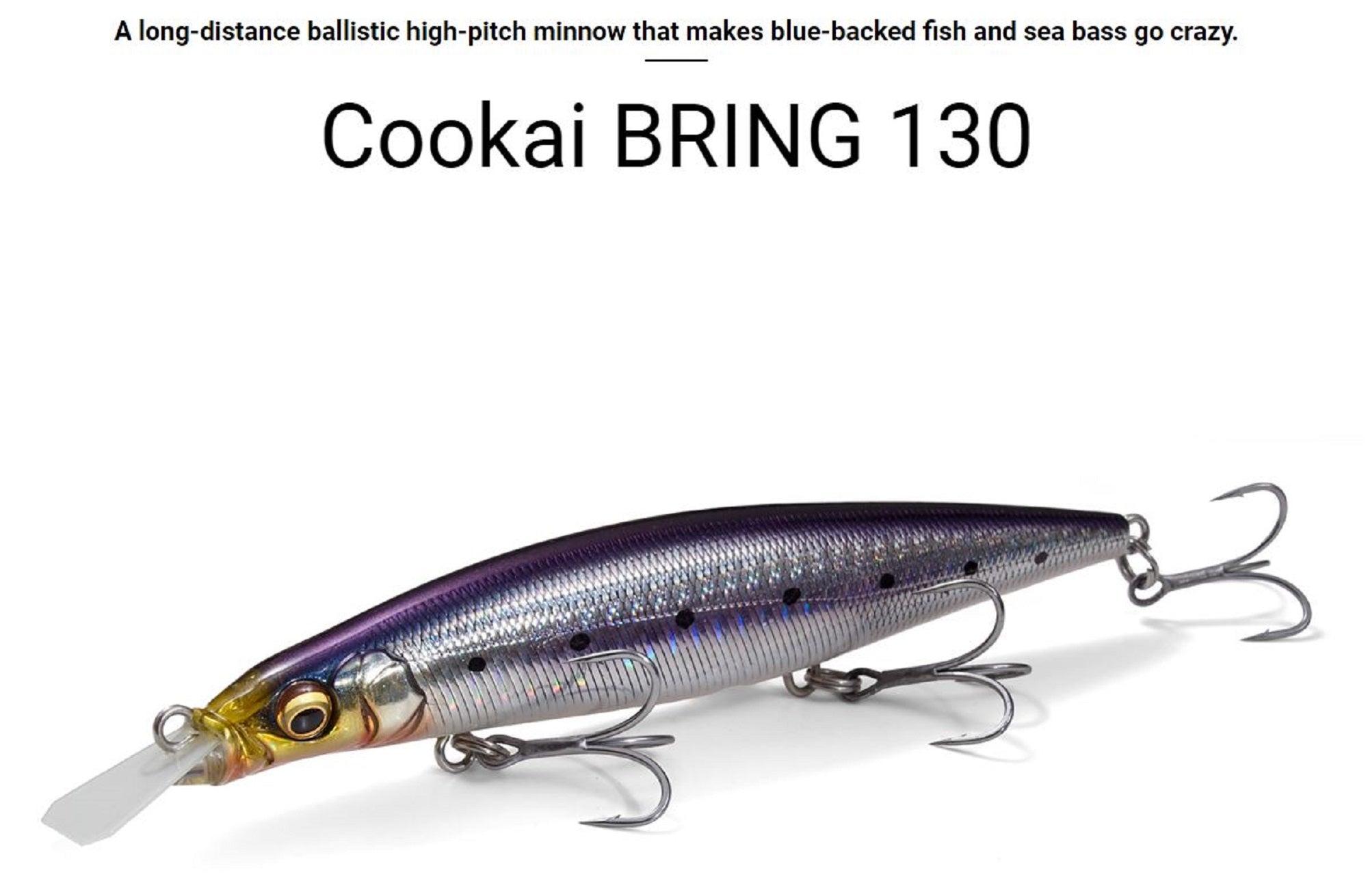 Megabass Cookai Bring 130S Sinking Lure HT IL Okitei Sayori (7922)
