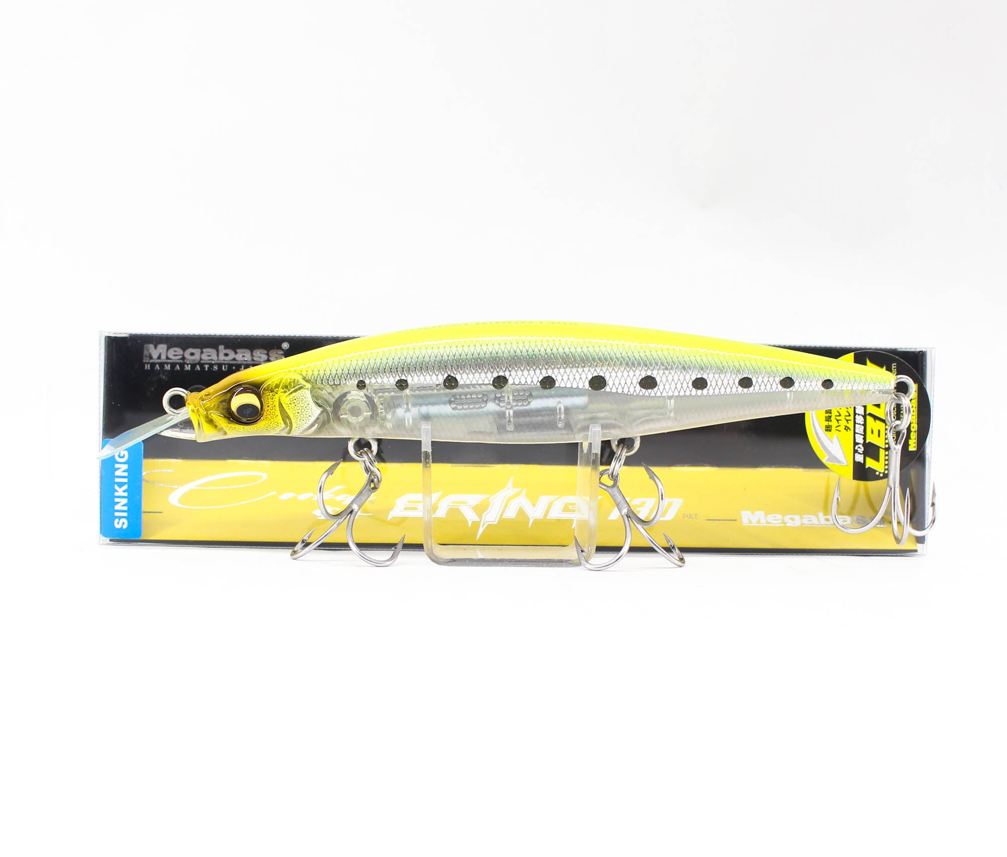 Megabass Cookai Bring 130S Sinking Lure HT Chart Back Iwashi (7939)