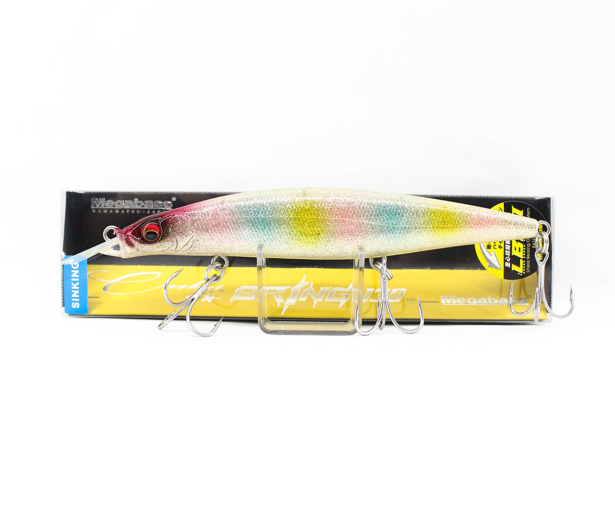 Megabass Cookai Bring 130S Sinking Lure GLX Rainbow (7960)