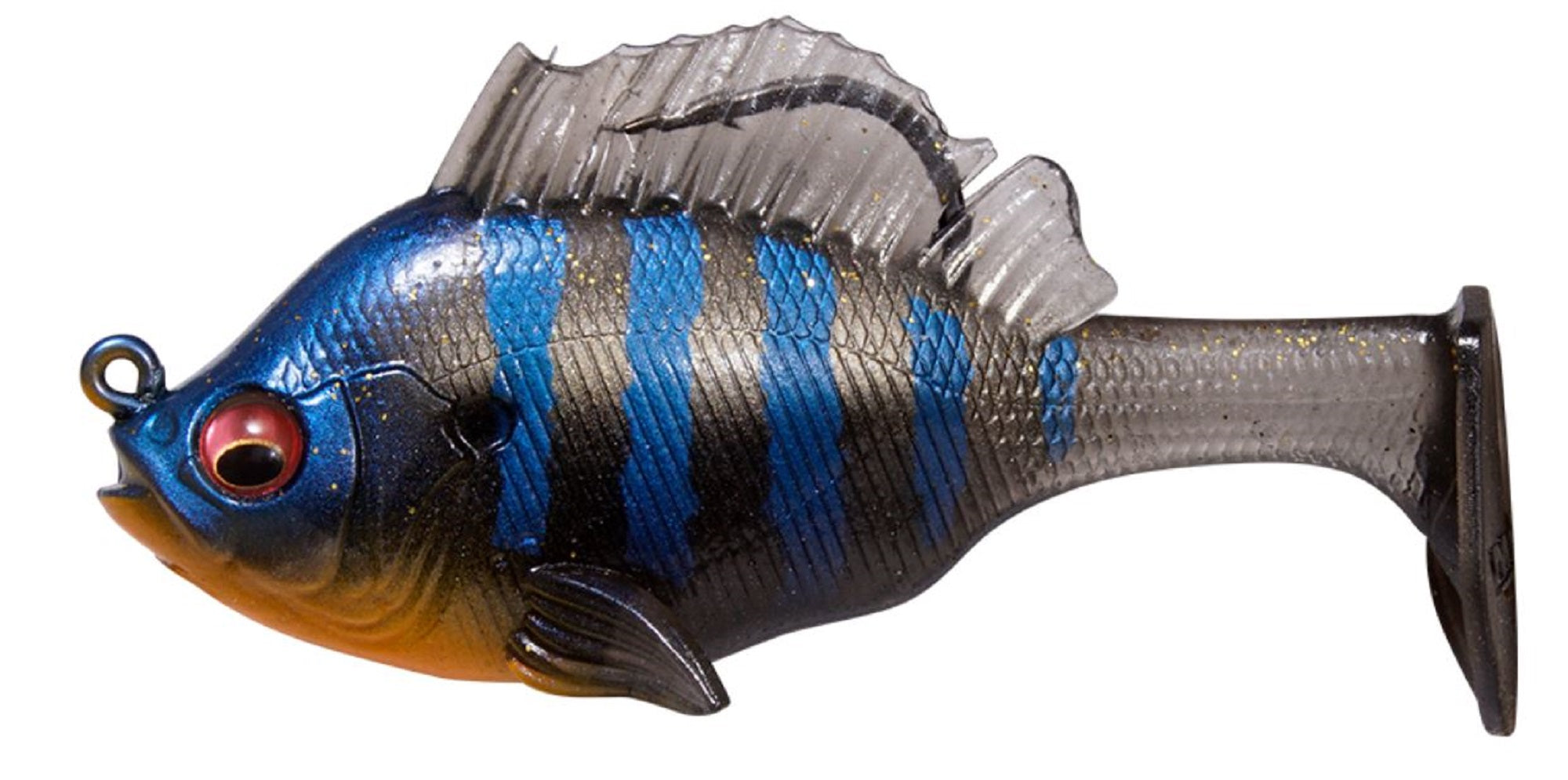 Megabass Soft Lure Sleeper Gill 3.2 Inch 3/4 oz Black Gill (8813)