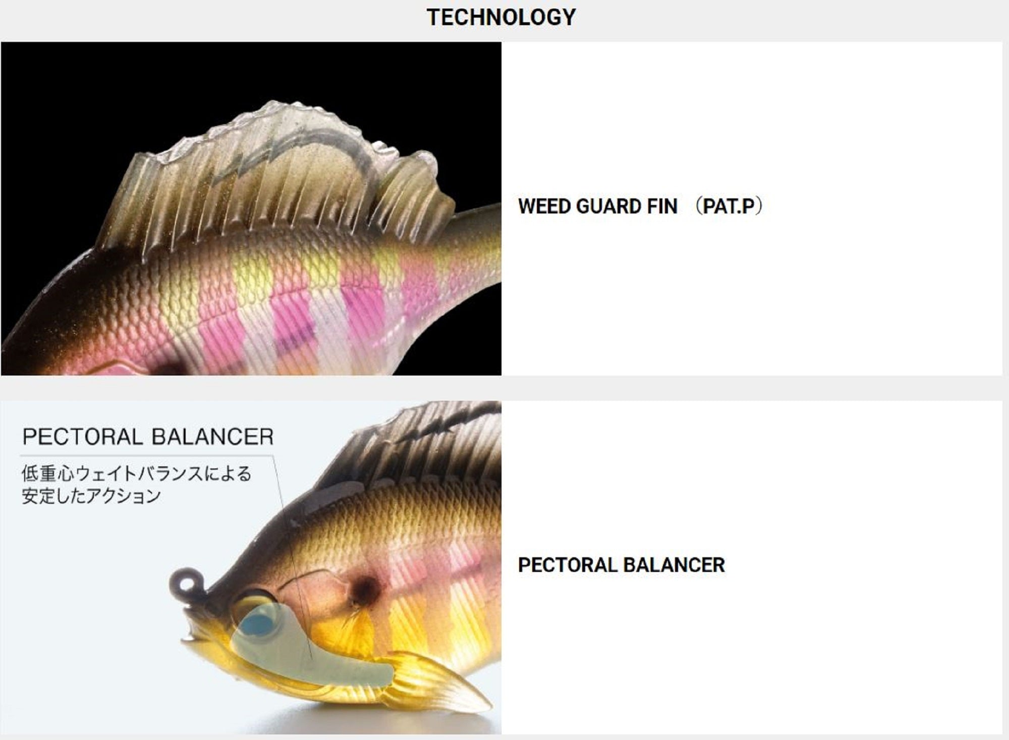 Megabass Soft Lure Sleeper Gill 3.2 Inch 3/4 oz Gillkko (8875)