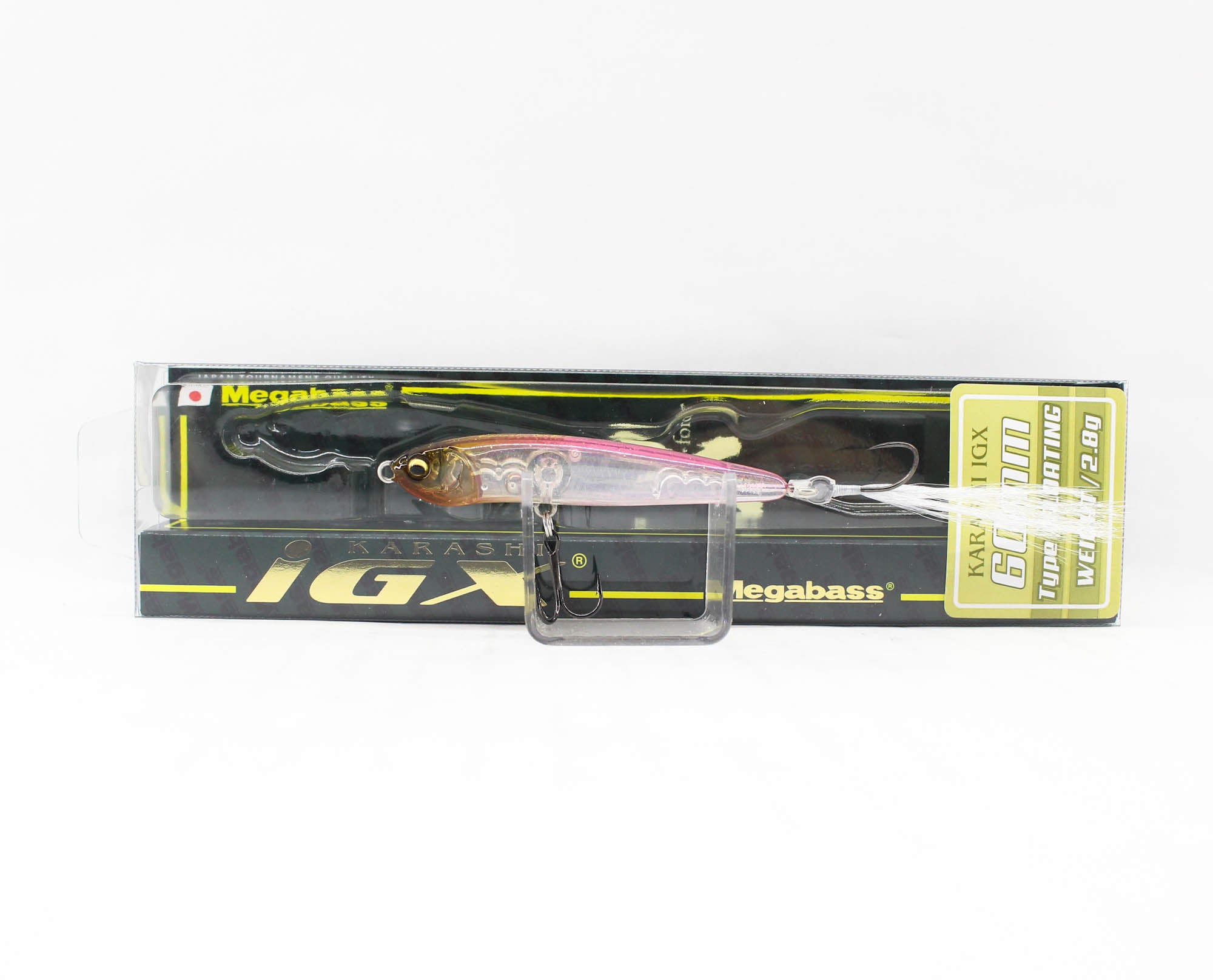 Megabass Karashi IGX 60F Floating Lure GLX Cotton Wakasagi (9483)