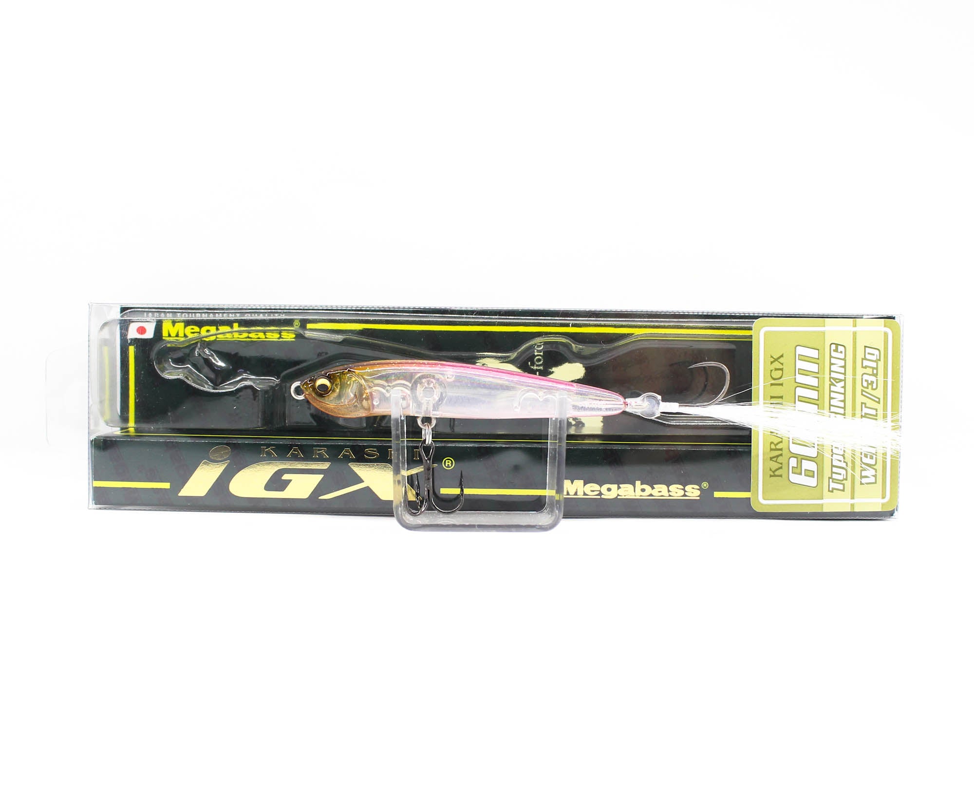 Megabass Karashi IGX 60S Sinking Lure GLX Cotton Wakasagi (9605)