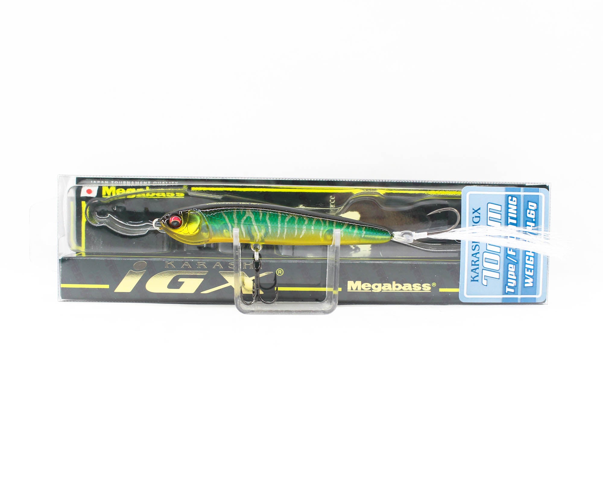 Megabass Karashi IGX 70F Floating Lure Gin Tonic Tiger (9735)