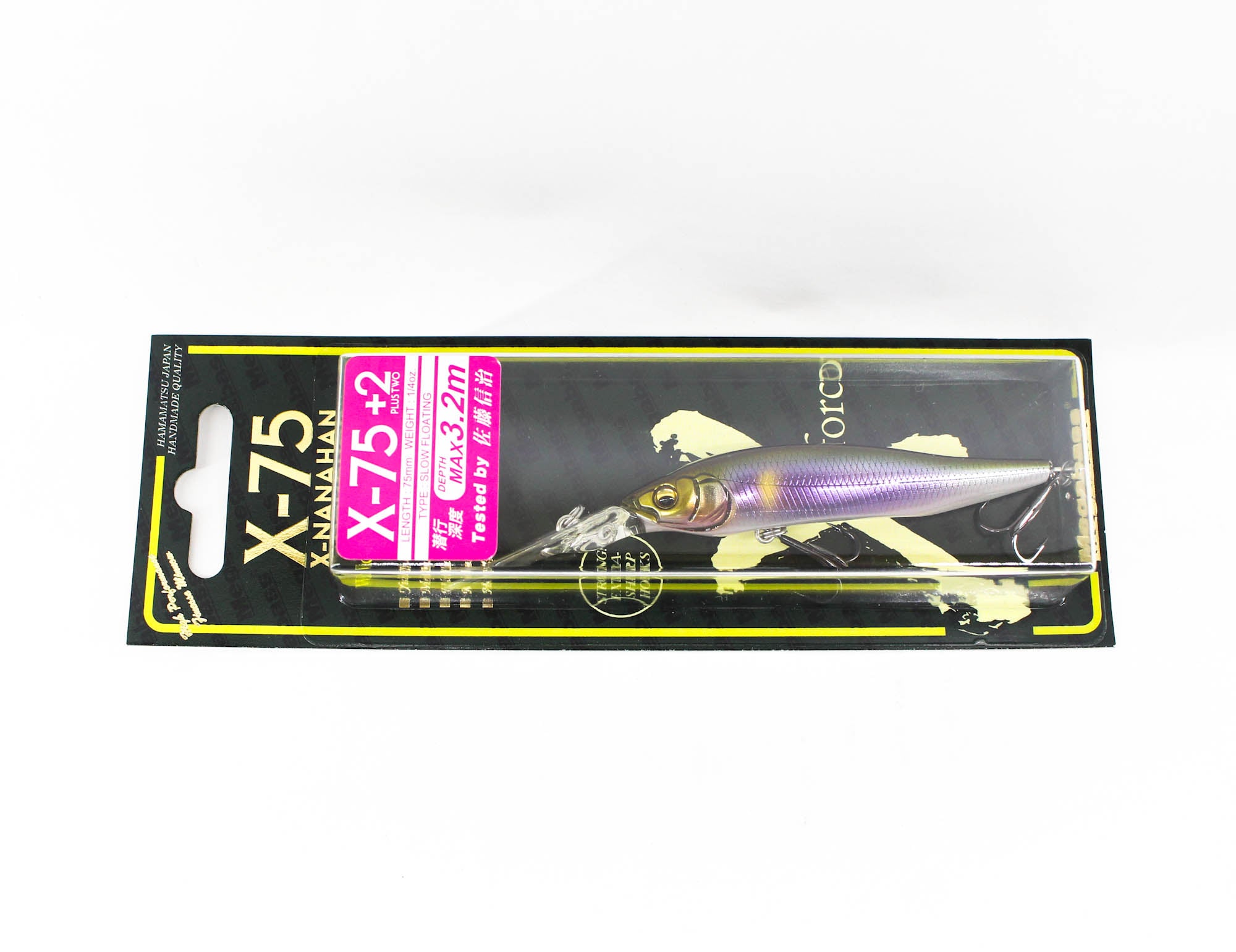 Megabass X-Nanahan +2 75 mm 1/4 oz Floating Lure Wagin ITO Ayu (0243)