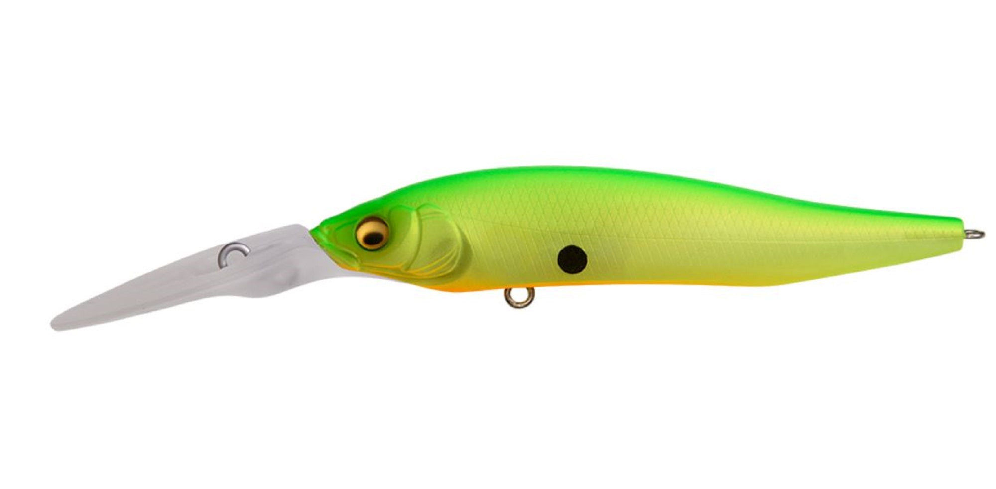 Megabass X-Nanahan +2 75 mm 1/4 oz Floating Lure Mat Chart Lime (0335)