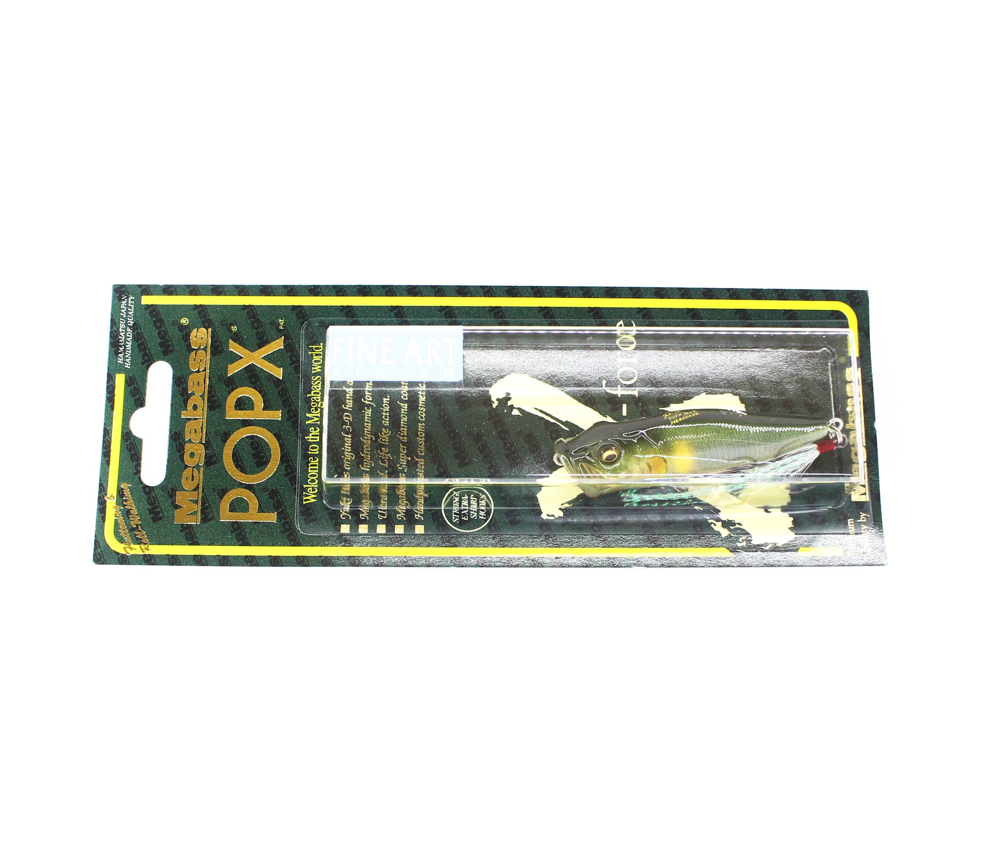 Megabass Pop X Standard 64 mm 7 grams Floating Lure FA Wakaayu (0458)