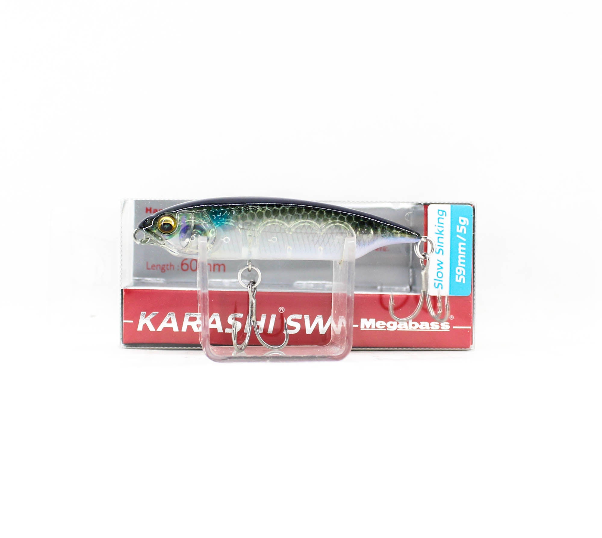 Megabass Karashi SW SS Slow Sinking Lure GP Hakubora (0700)