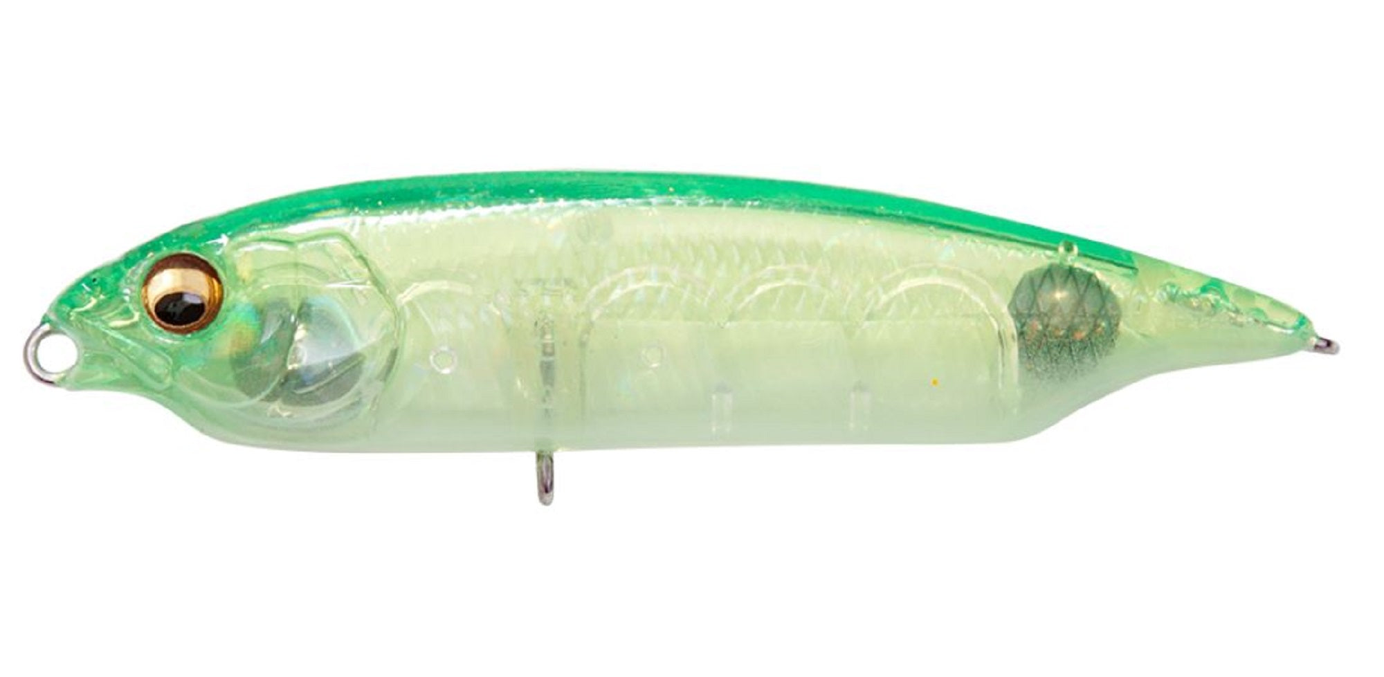Megabass Karashi SW SS Slow 59 mm 5 grams Sinking Lure GP Glow Lime (0717)