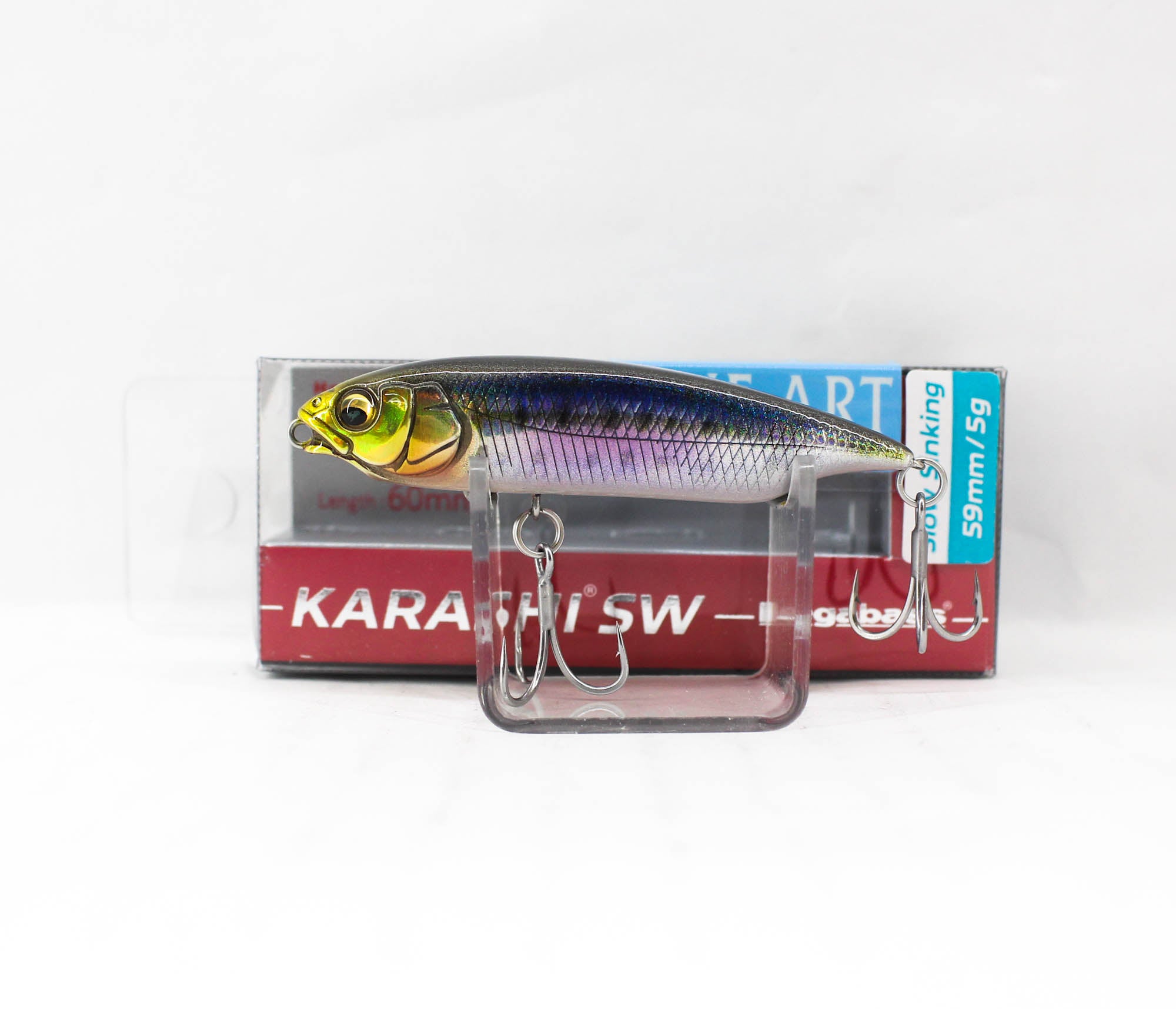 Megabass Karashi SW SS Slow 59 mm 5 grams Sinking Lure FA Iwashi (0762)