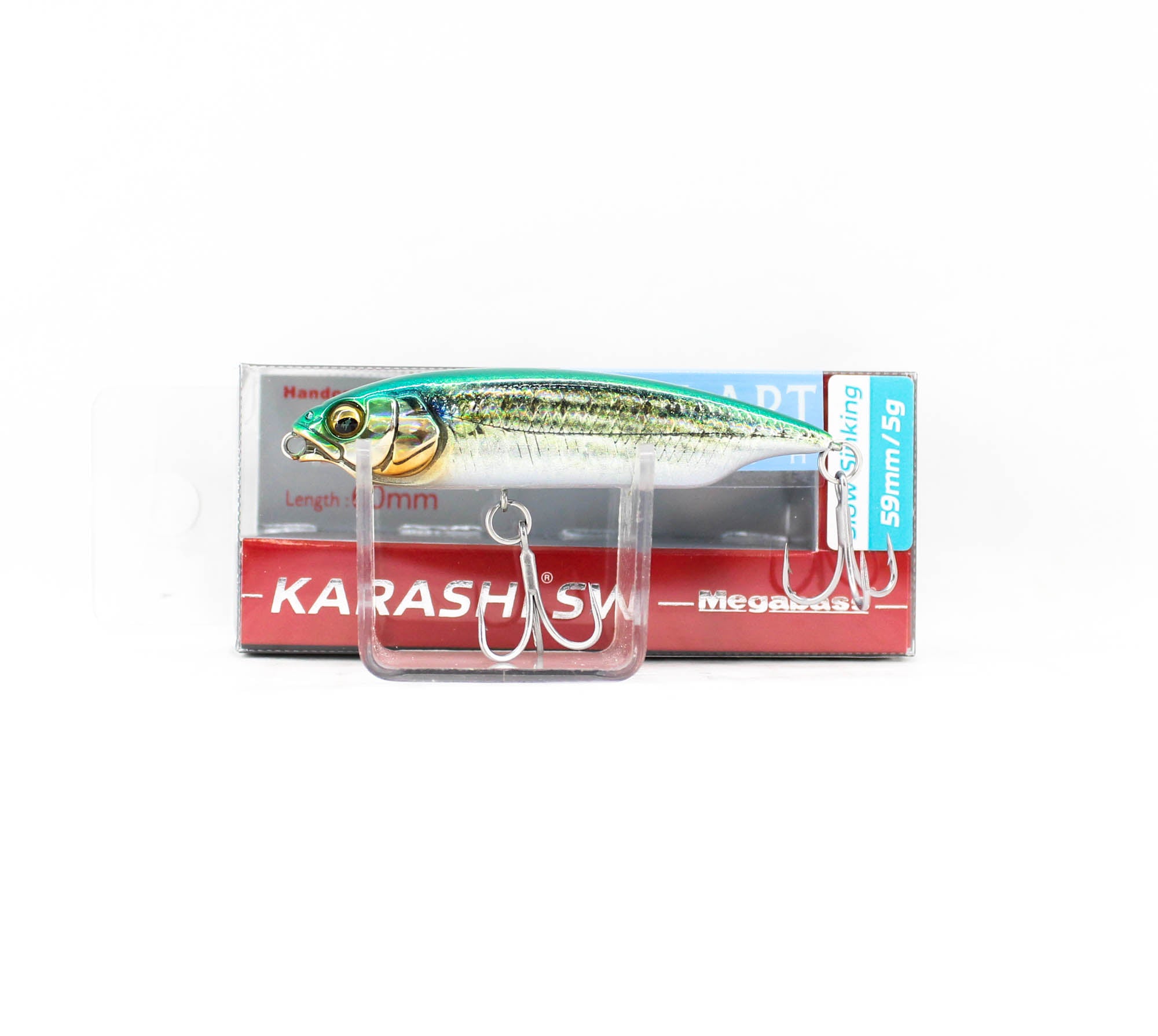 Megabass Karashi SW SS Slow Sinking Lure FA Green Murret (0786)