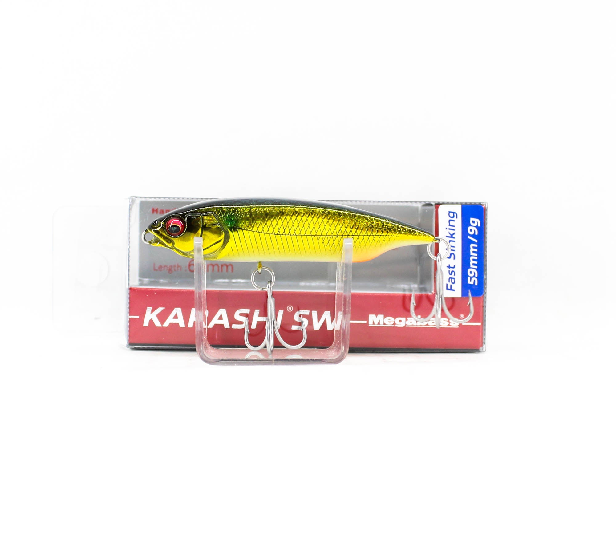 Megabass Karashi SW FS Fast Sinking Lure GG Kinbora (0809)