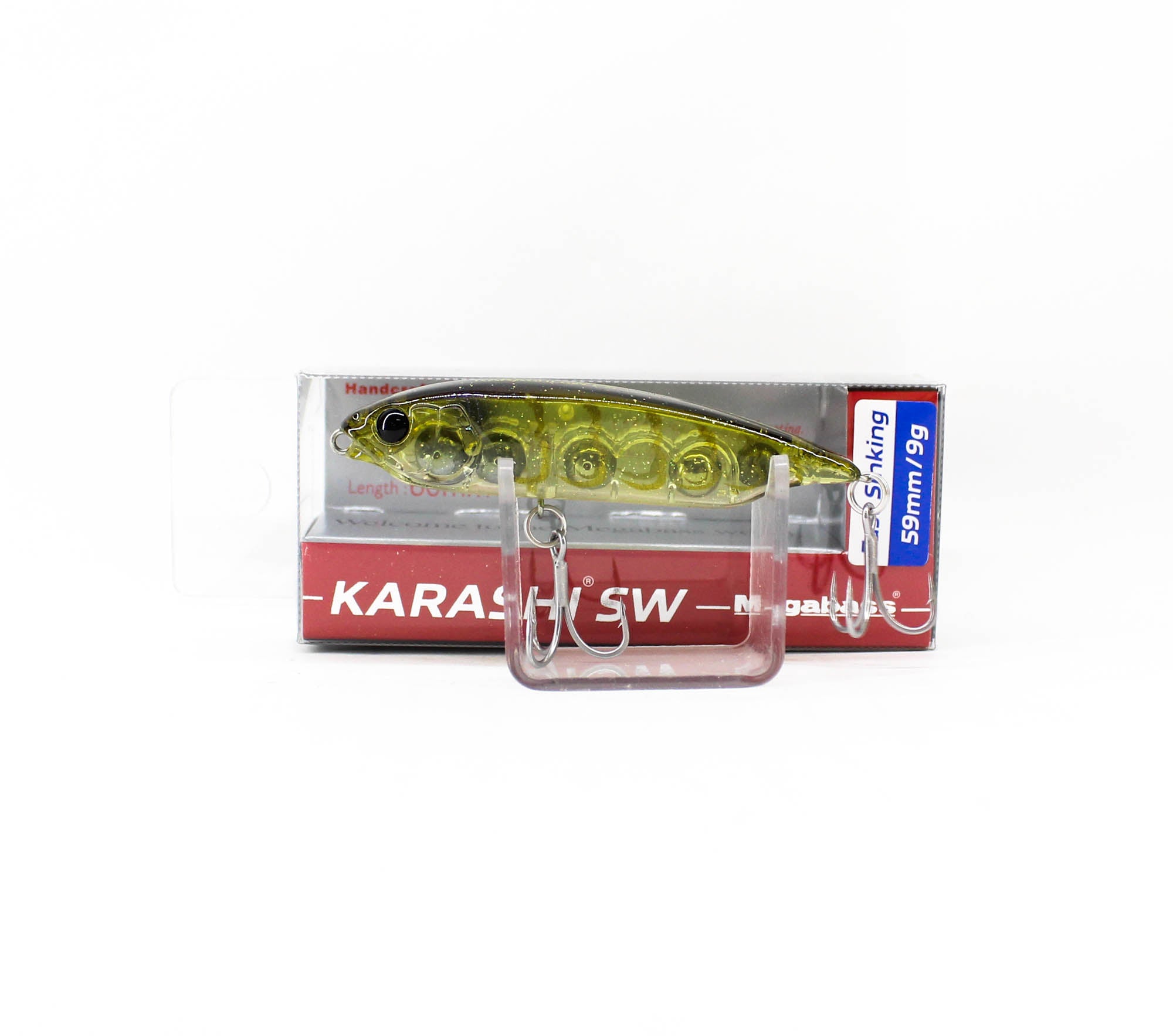 Megabass Karashi SW FS Fast 59 mm 9 grams Sinking Lure Weed Shrimp (0861)