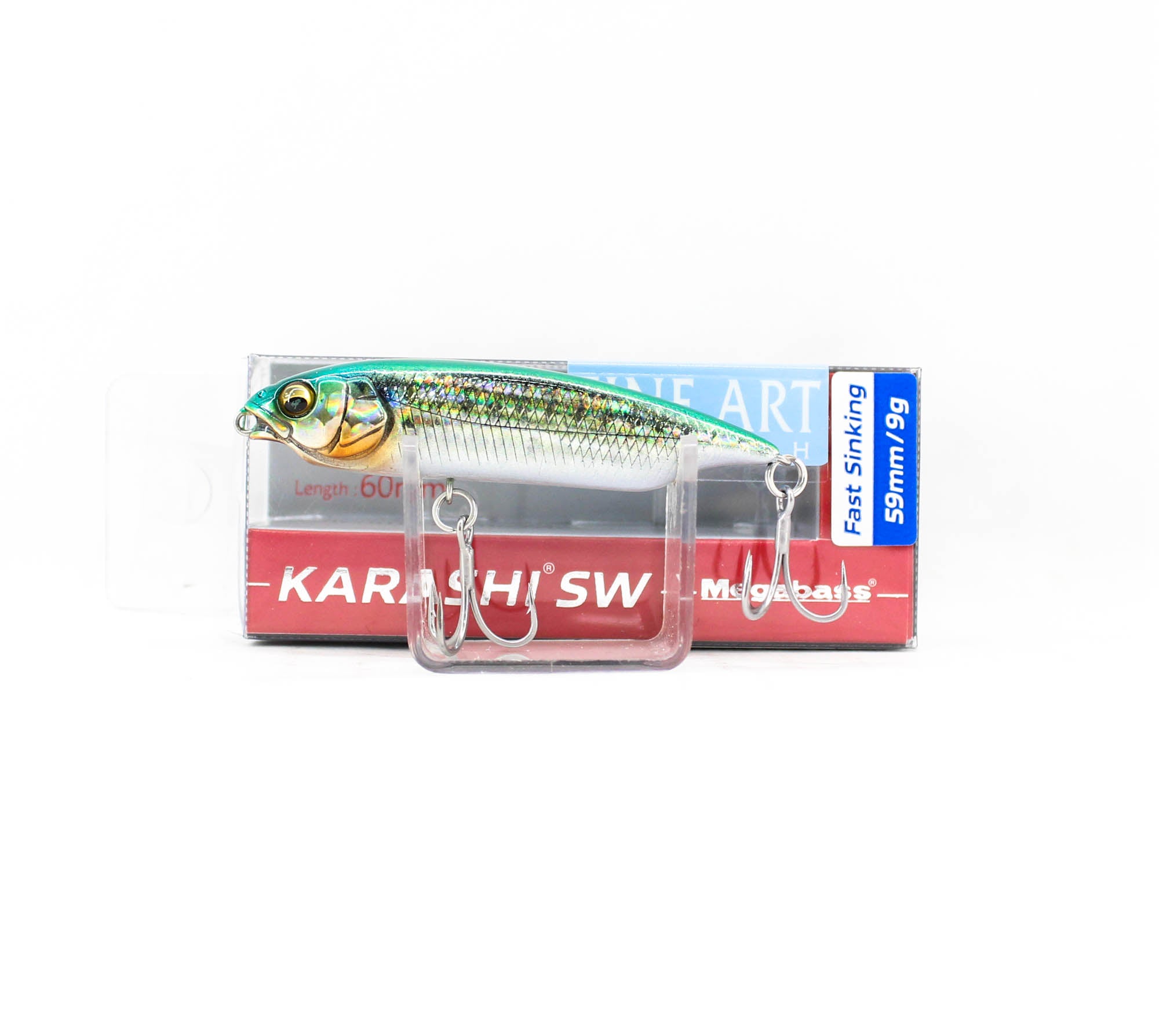 Megabass Karashi SW FS Fast Sinking Lure FA Green Murret (0922)
