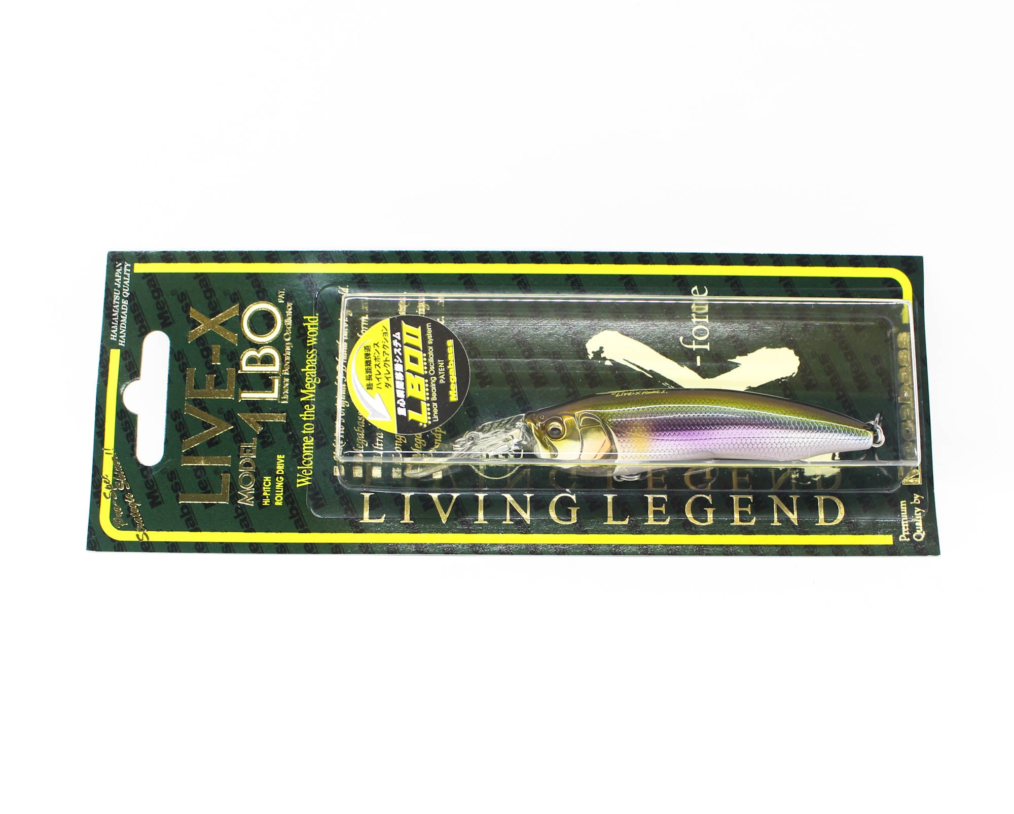 Megabass Live-X Model 1 74mm 3/8 oz Floating Lure Wagin Setsuki Ayu (0960)