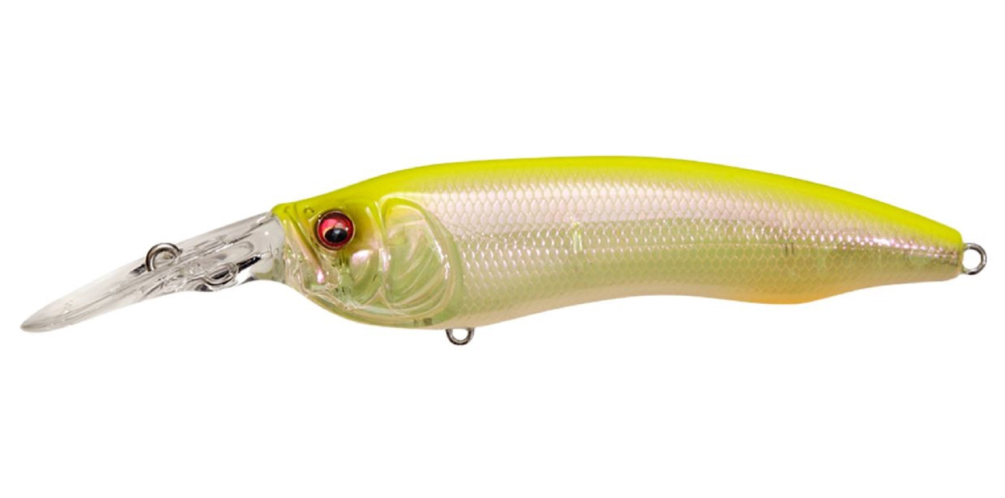 Megabass Live-X Model 1 74 mm 3/8 oz Floating Lure GP Chart Back (1035)