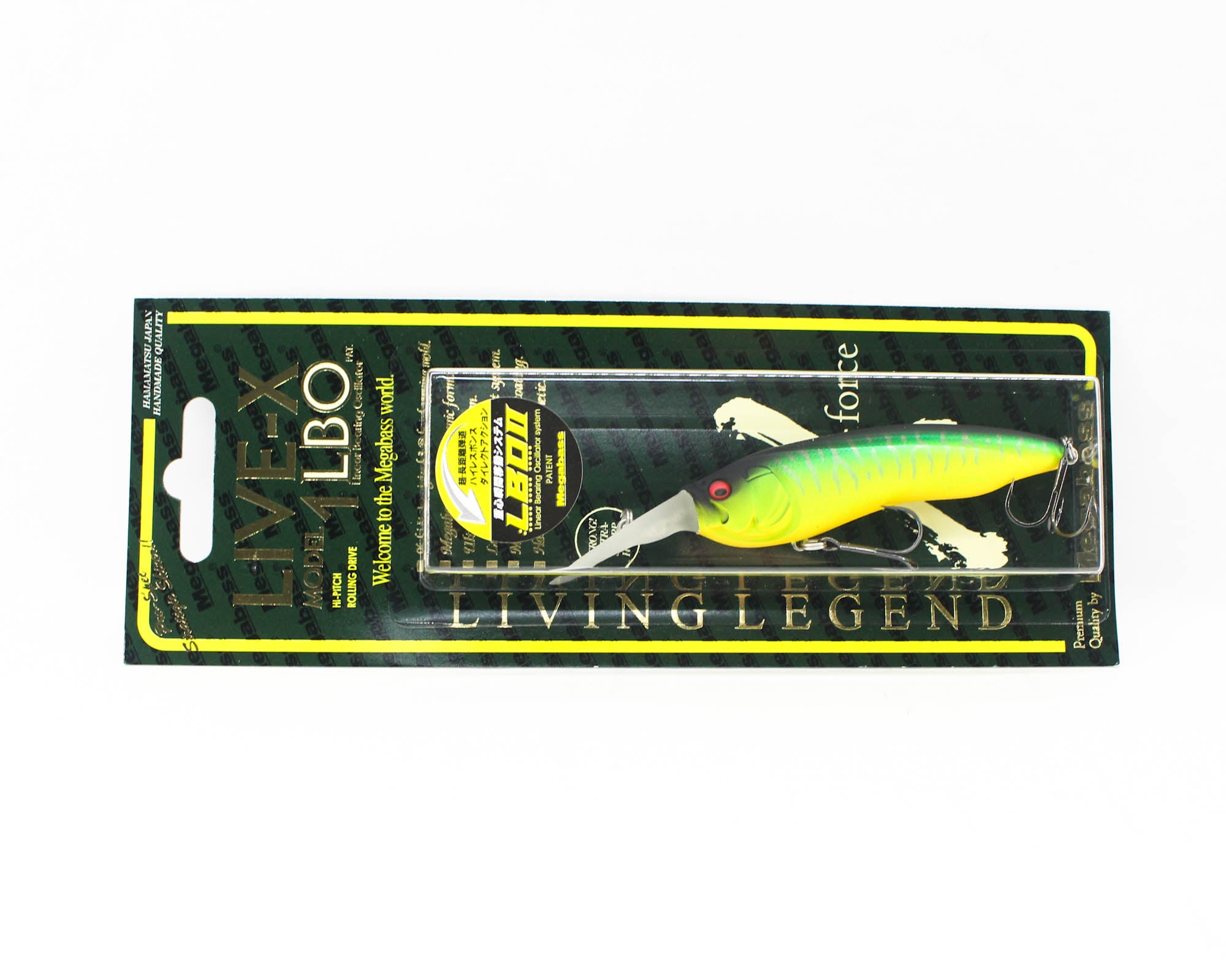 Megabass Live-X Model 1 74 mm 3/8 oz Floating Lure Mat Tiger (1042)