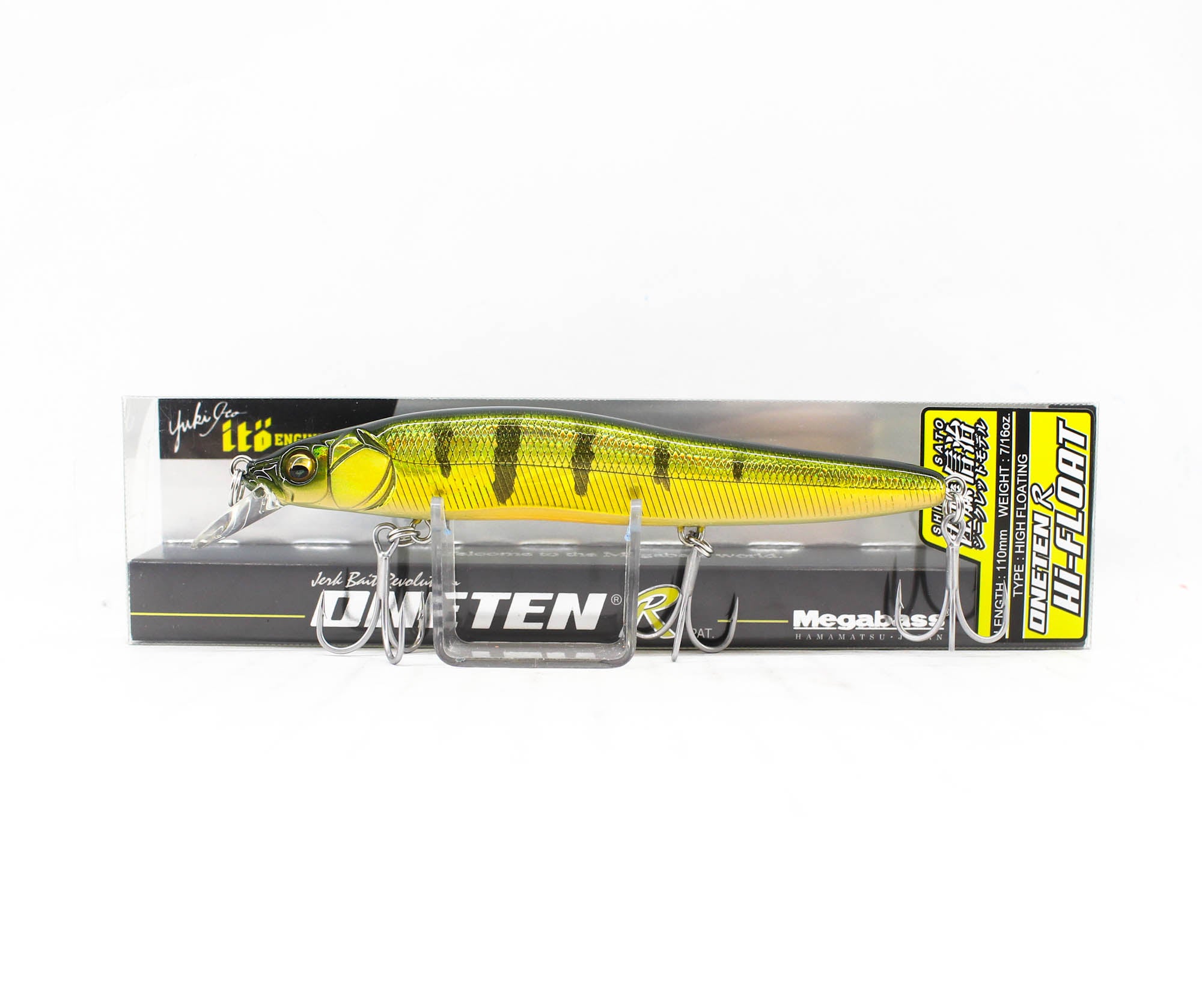 Megabass Vision 110 Oneten High Floating Lure GG Perch OB (1127)