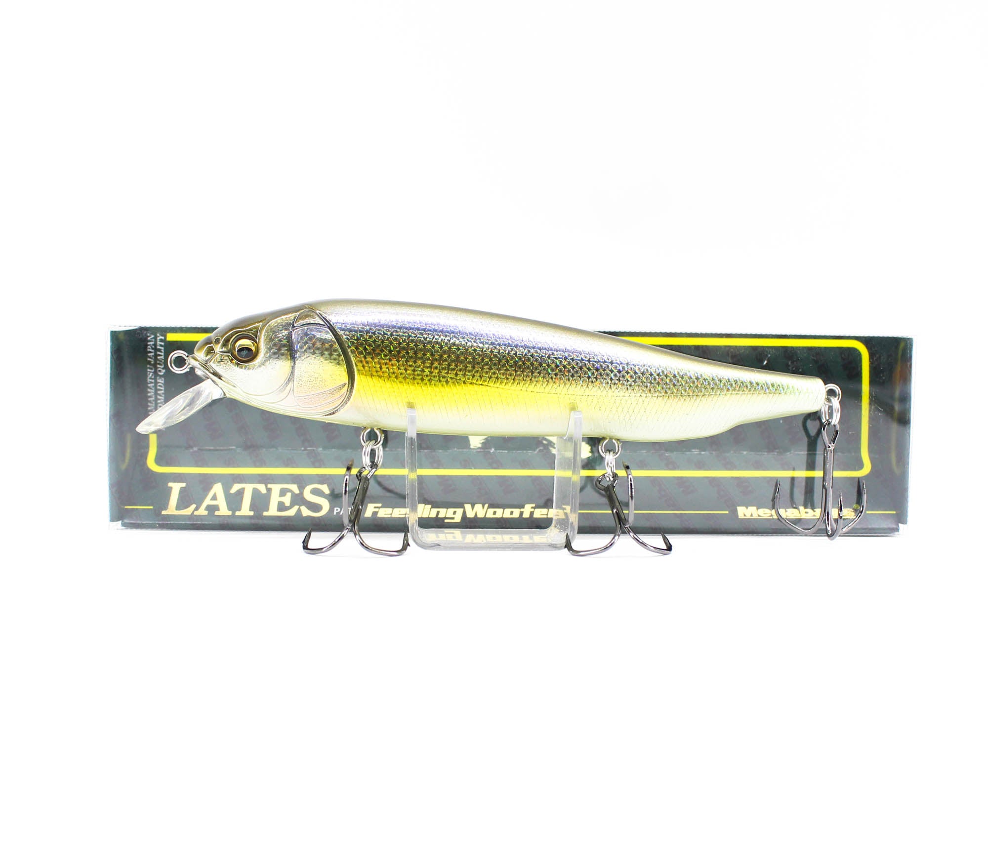 Megabass Lates Feeding Woofer 120mm Floating Lure DD Silver Shad (1646)