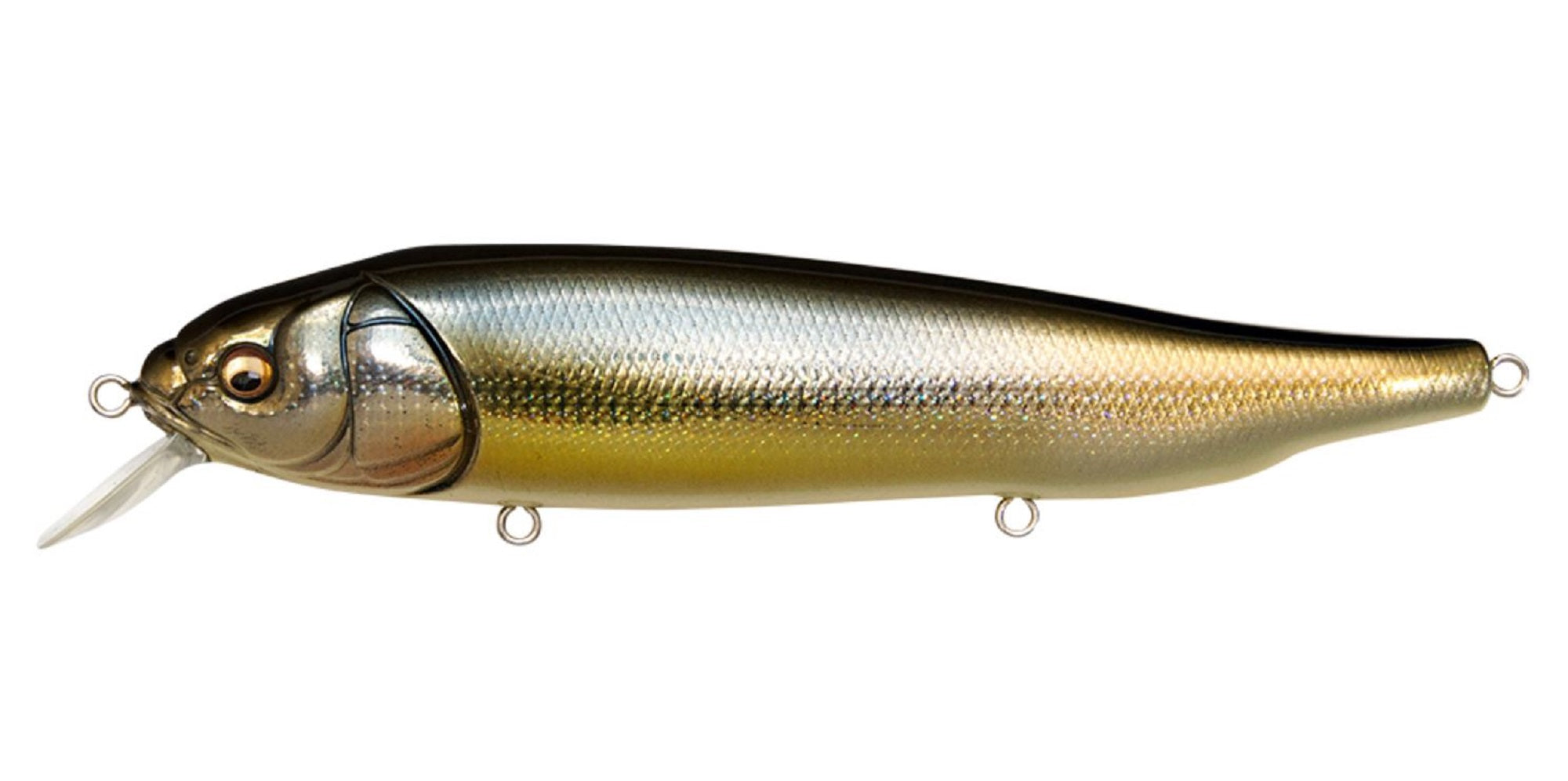 Megabass Lates Feeding Woofer 120mm Floating Lure DD Silver Shad (1646)