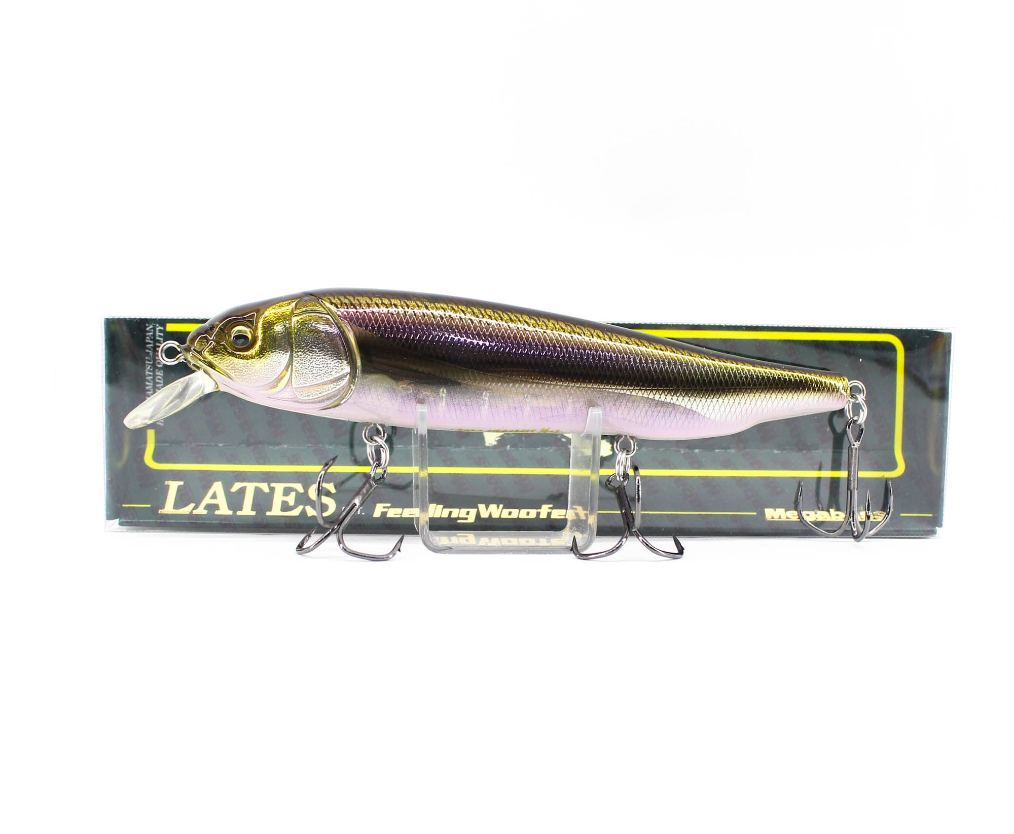 Megabass Lates Feeding Woofer 120mm Floating Lure HT Wakasagi (1660)