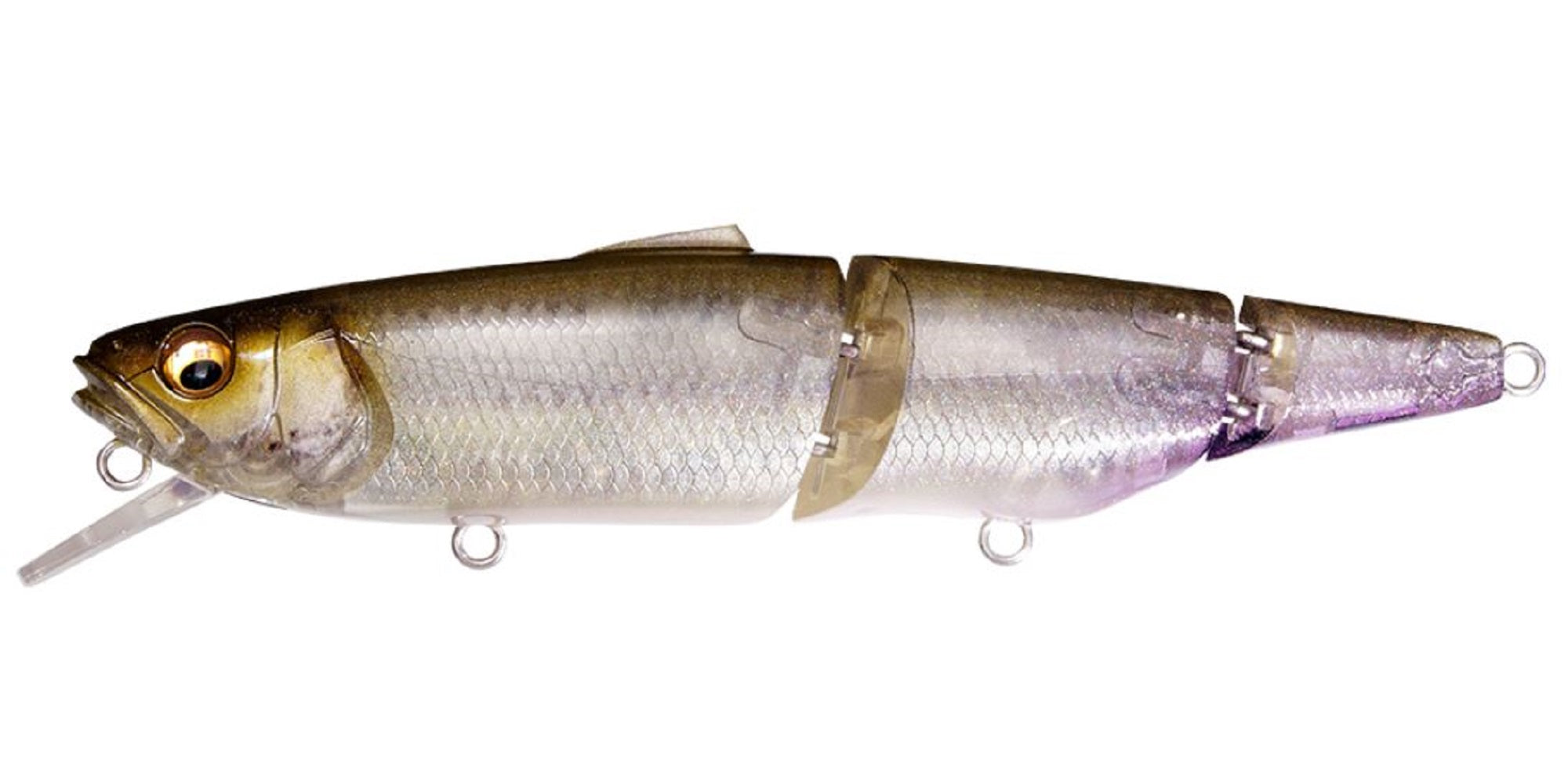 Megabass Suwitch 137 Jointed Floating Lure FA Ghost Wakasagi (2254)