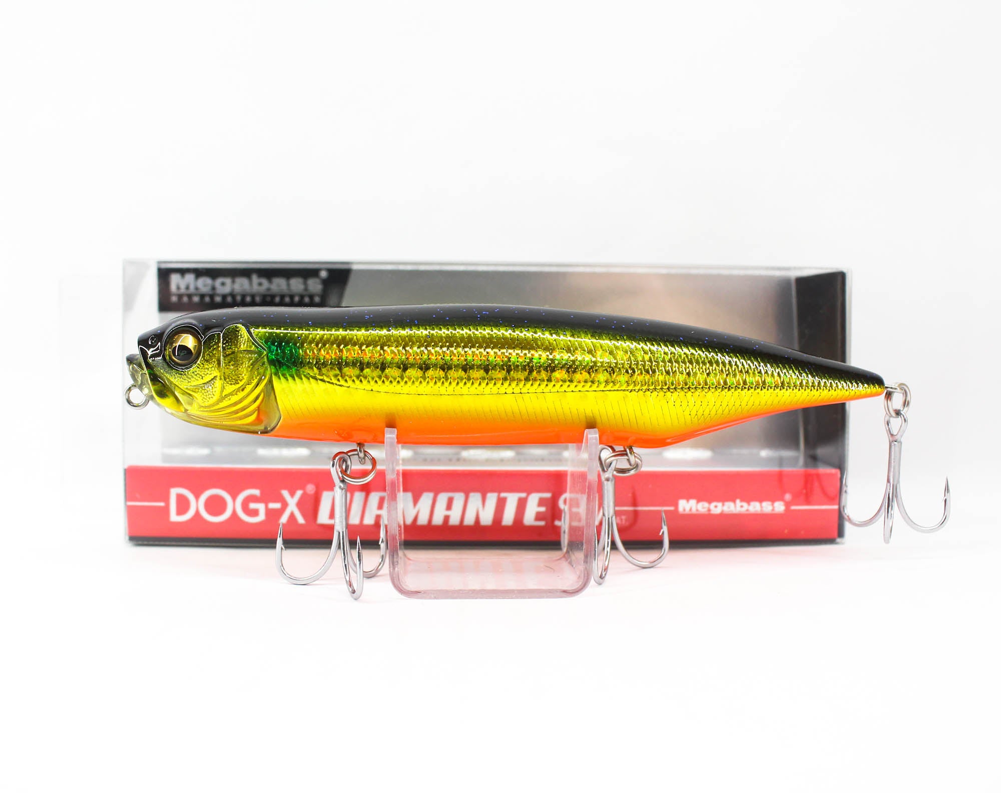 Megabass Dog X Diamante SW Rattle 120 mm Floating Lure GG Kinbora (2551)