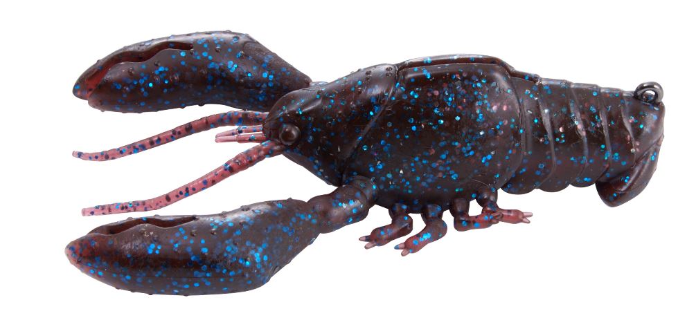 Megabass Soft Lure Sleeper Craw 3 Inch 5/8 oz Scuppernong Blue (3329)