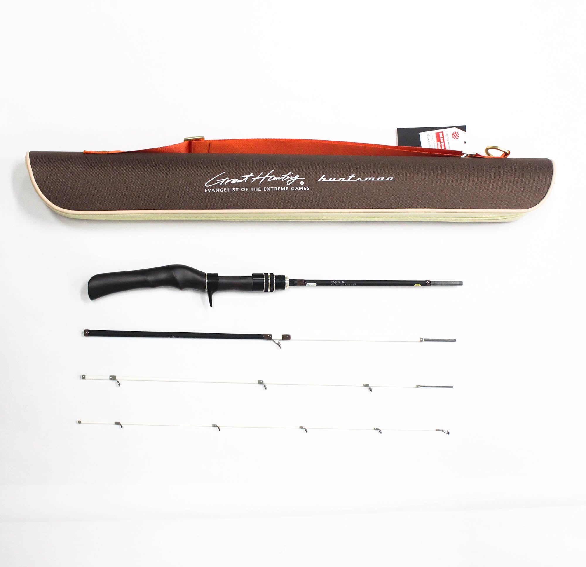 Sale Megabass Rod Baitcast Great Hunting Huntsman GHBF60-4L 4 piece (5897)