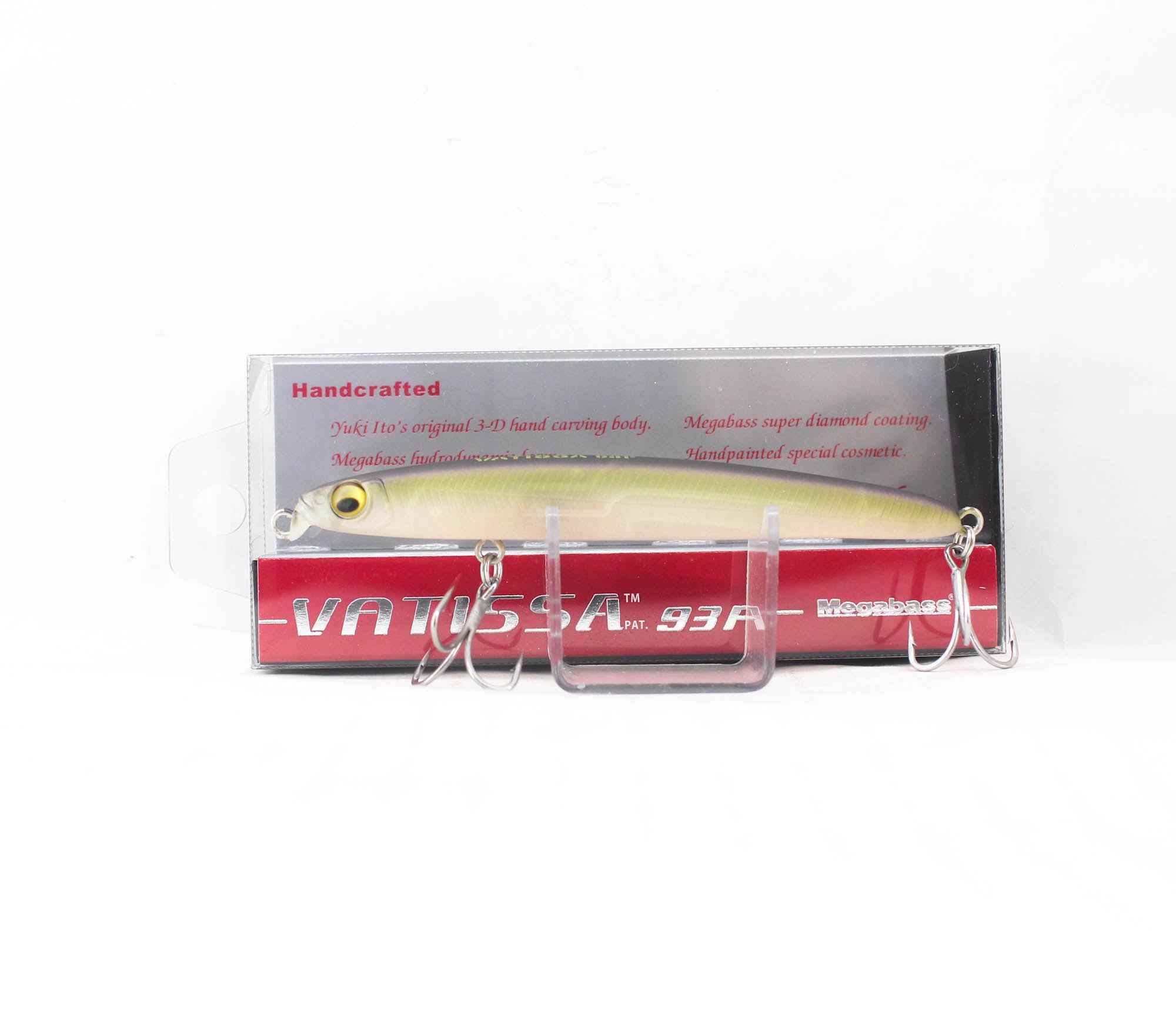 Megabass Vatissa 93F Floating Lure Wangan Pearl (9147)