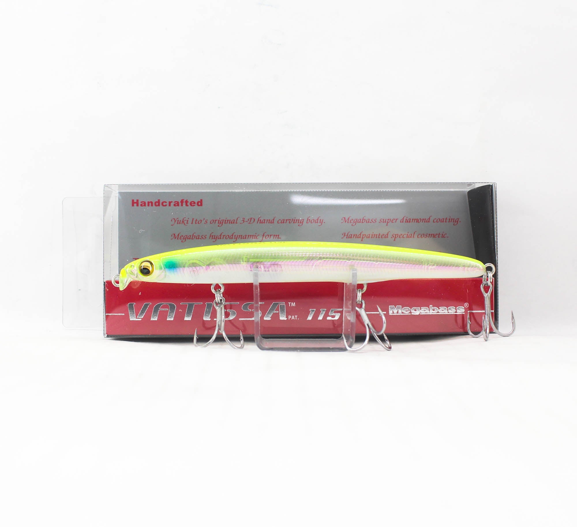 Megabass Vatissa 115F Floating Lure GP Aurora reaction (9291)