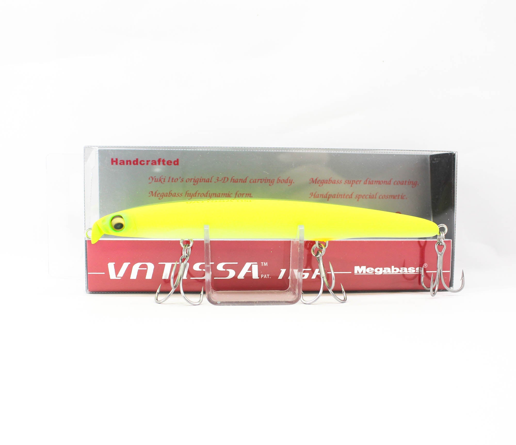 Megabass Vatissa 115F Floating Lure Do Chart (9338)