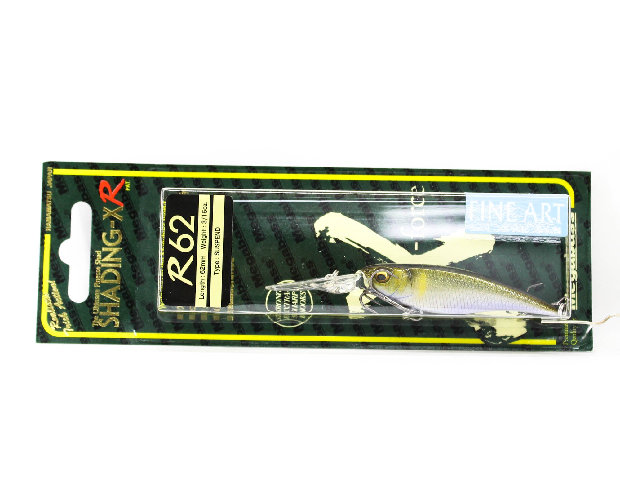 Megabass Shading X R 62SP Suspend Lure FA Chiayu (9970)
