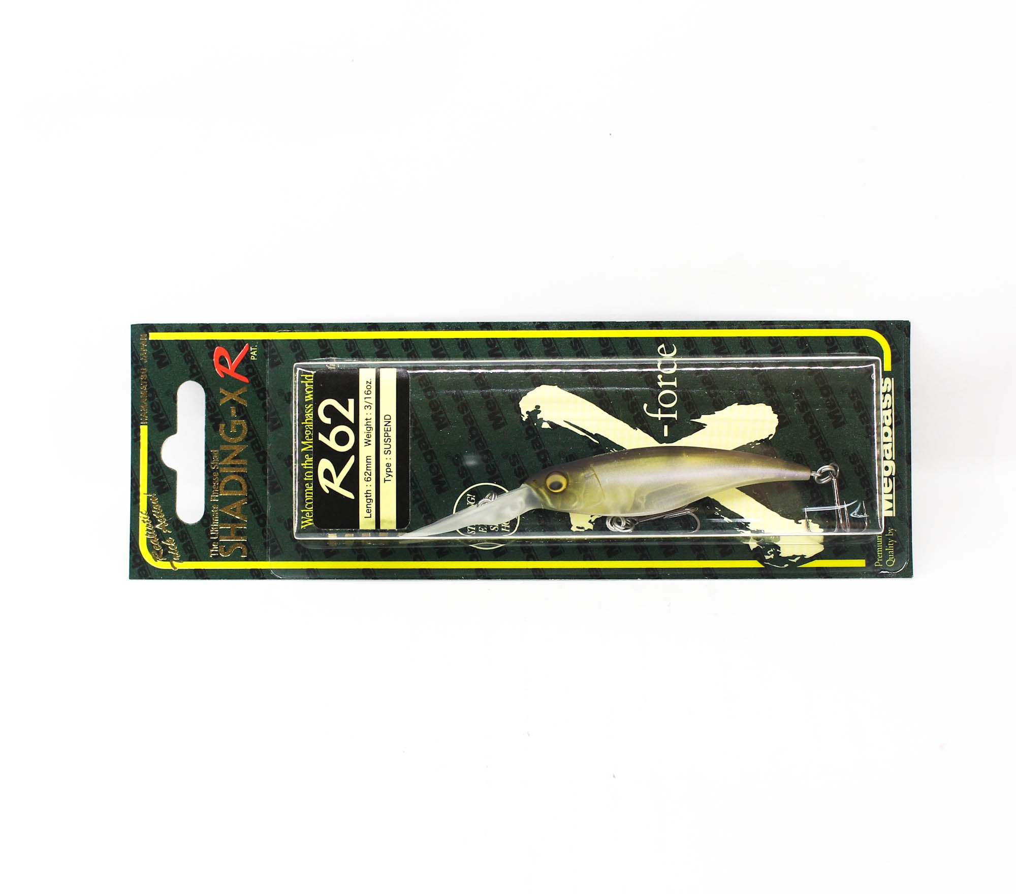 Megabass Shading X R 62SP Suspend Lure Bonbori Pro Blue (0013)