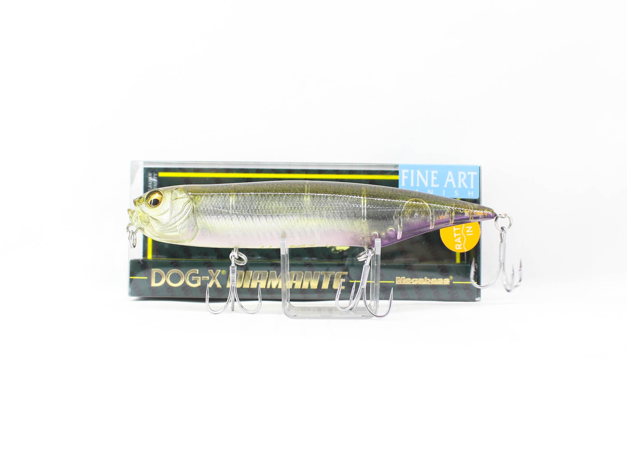 Megabass Dog X Diamante Rattle 120 mm 3/4 oz Floating Lure Wakasagi (0310)
