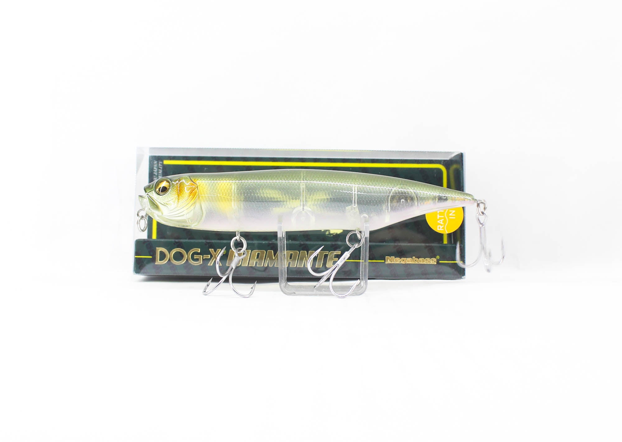 Megabass Dog X Diamante Rattle 120 mm 3/4 oz Floating Lure Wakaayu (0334)