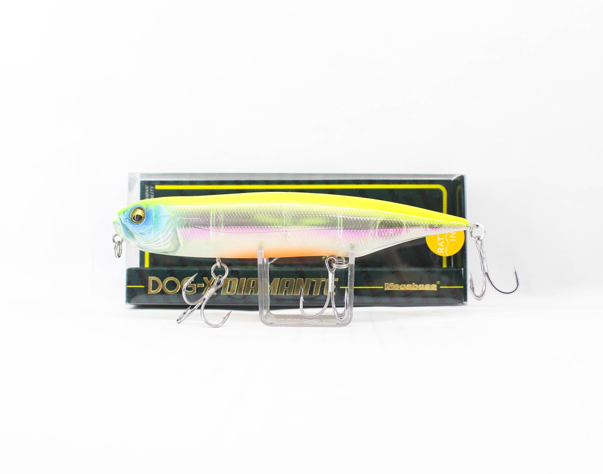 Megabass Dog X Diamante Rattle 120 mm 3/4 oz Floating Lure Reaction (0365)