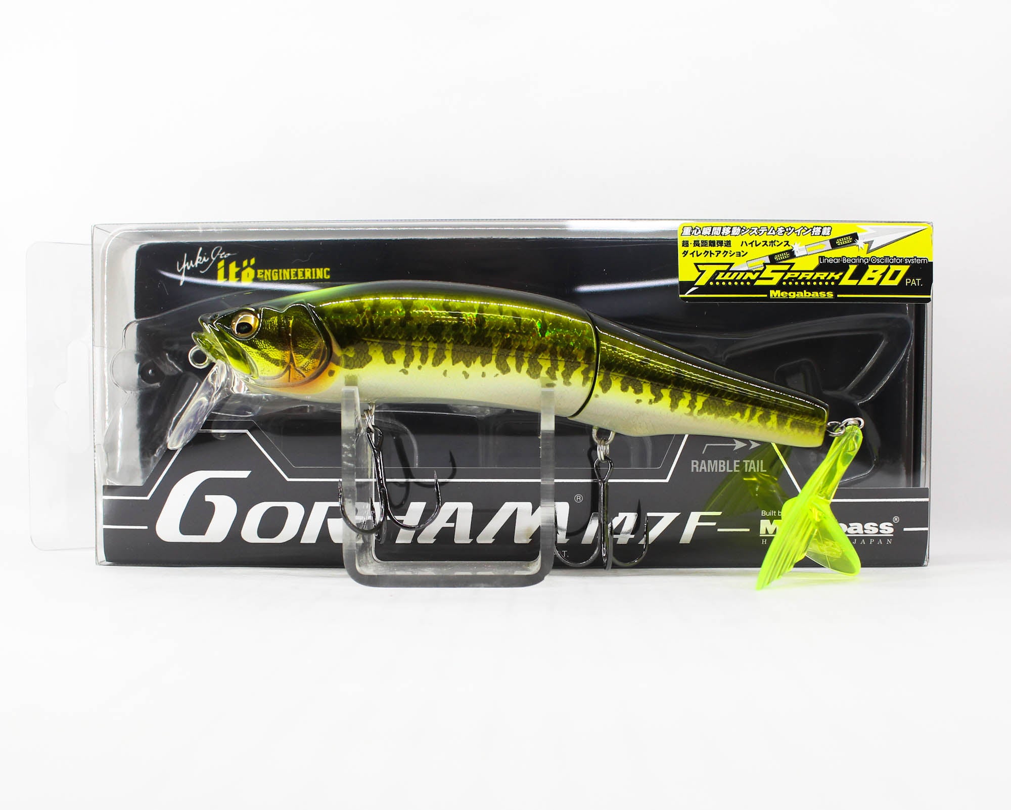 Megabass Gorham 147F Floating Lure GG Ingicater Bass (0518)