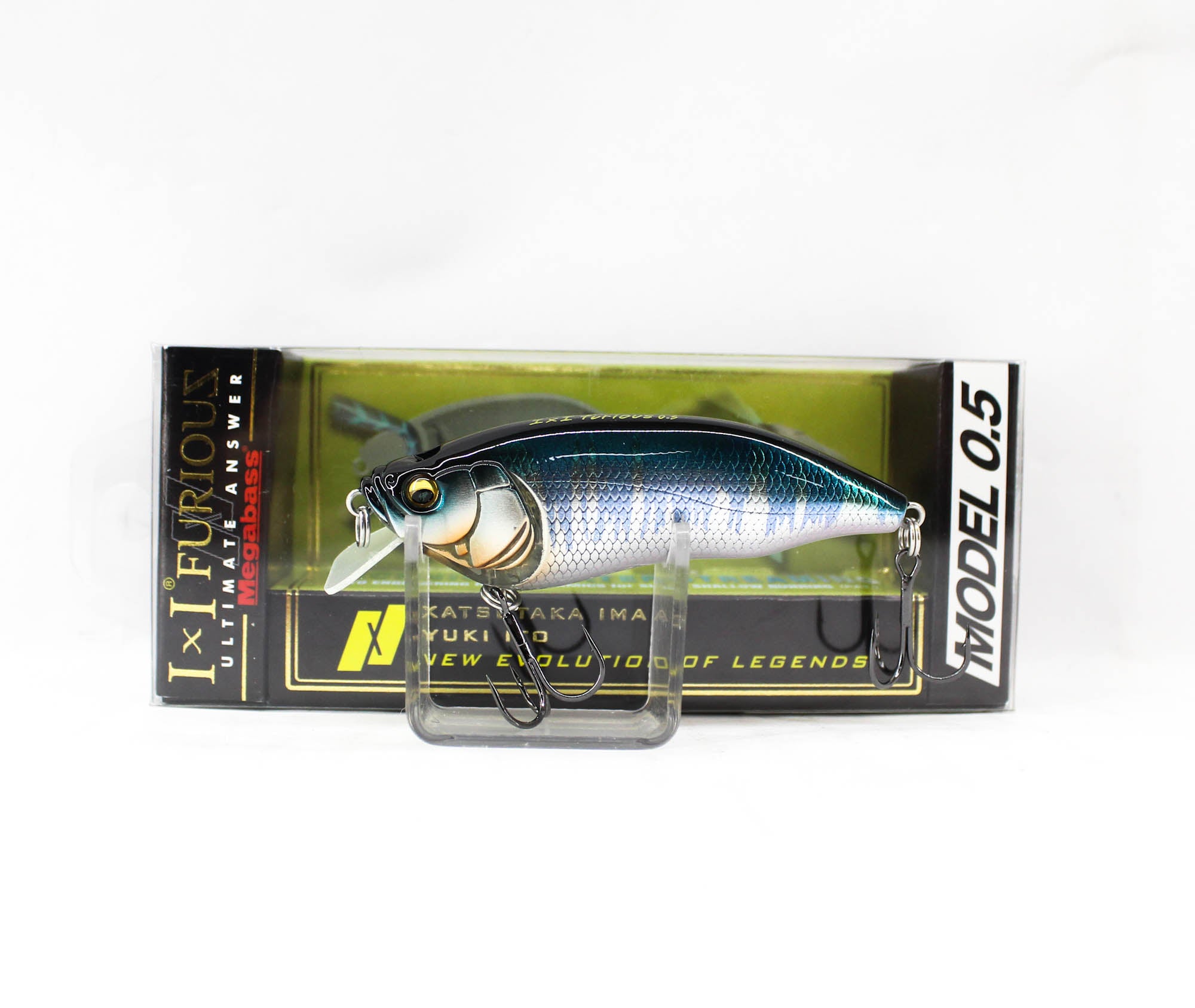 Megabass I X I Furious 0.5 64 mm 1/4 oz Floating Lure Wagin Hasu (2208)