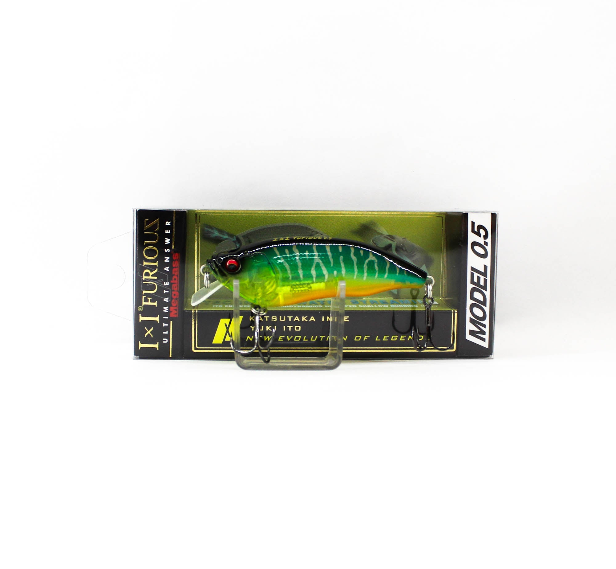 Megabass I X I Furious 1.5 64mm 1/4oz Floating Lure Hot Tiger (2260)