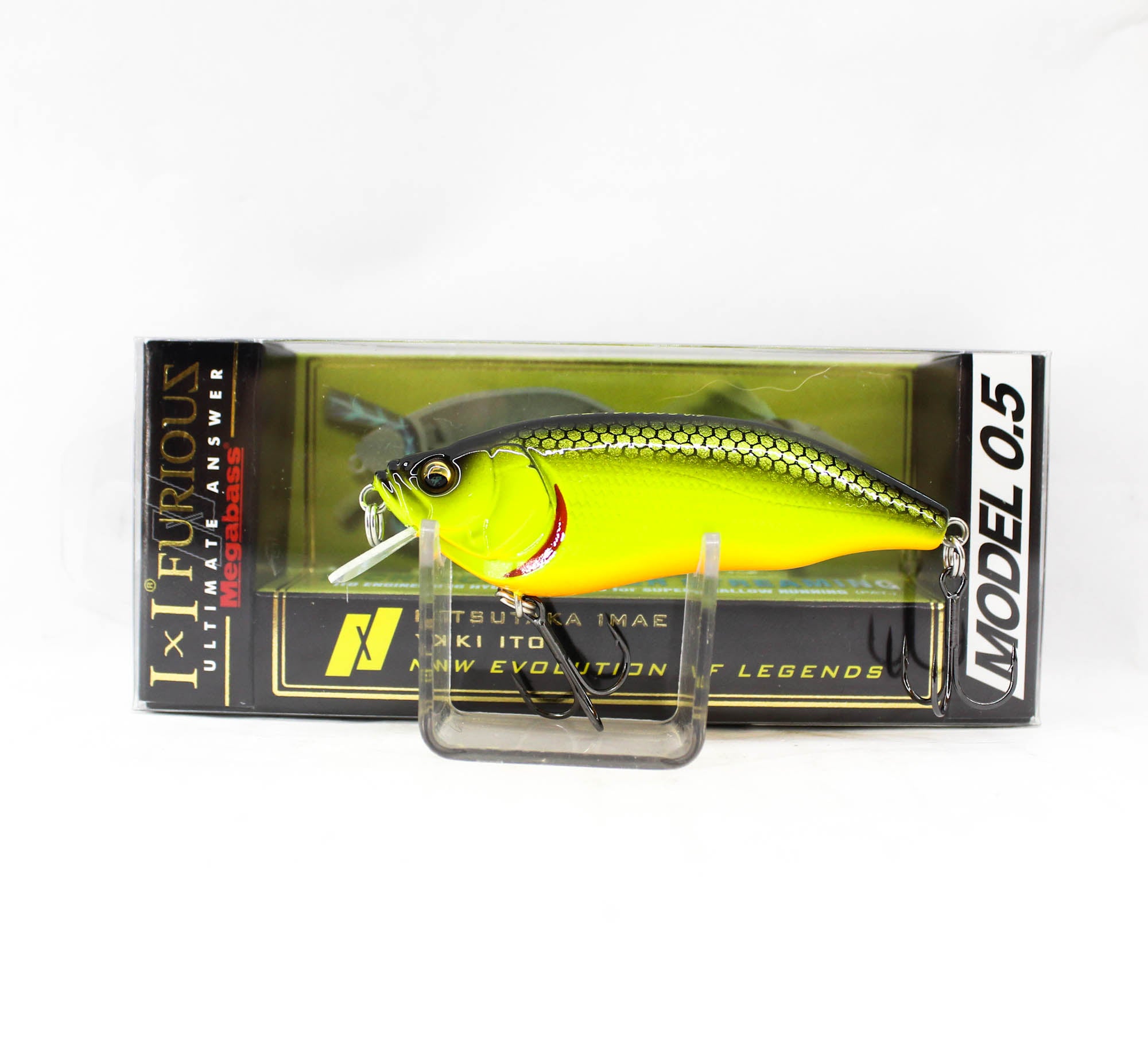 Megabass I X I Furious 0.5 64 mm 1/4 oz Floating Lure BBC (2277)