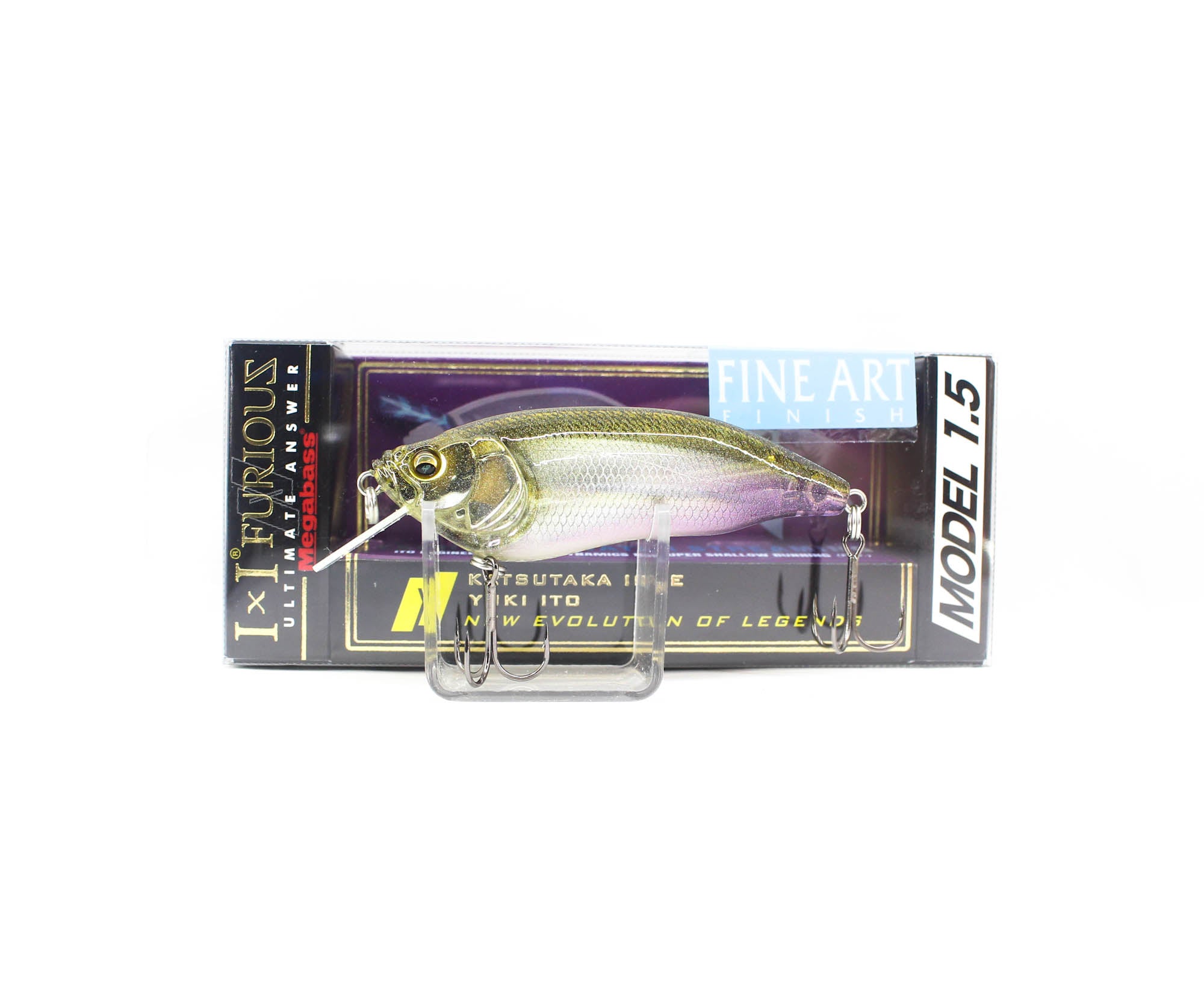 Megabass I X I Furious 1.5 64 mm 1/4 oz Floating Lure FA Wakasagi (2338)