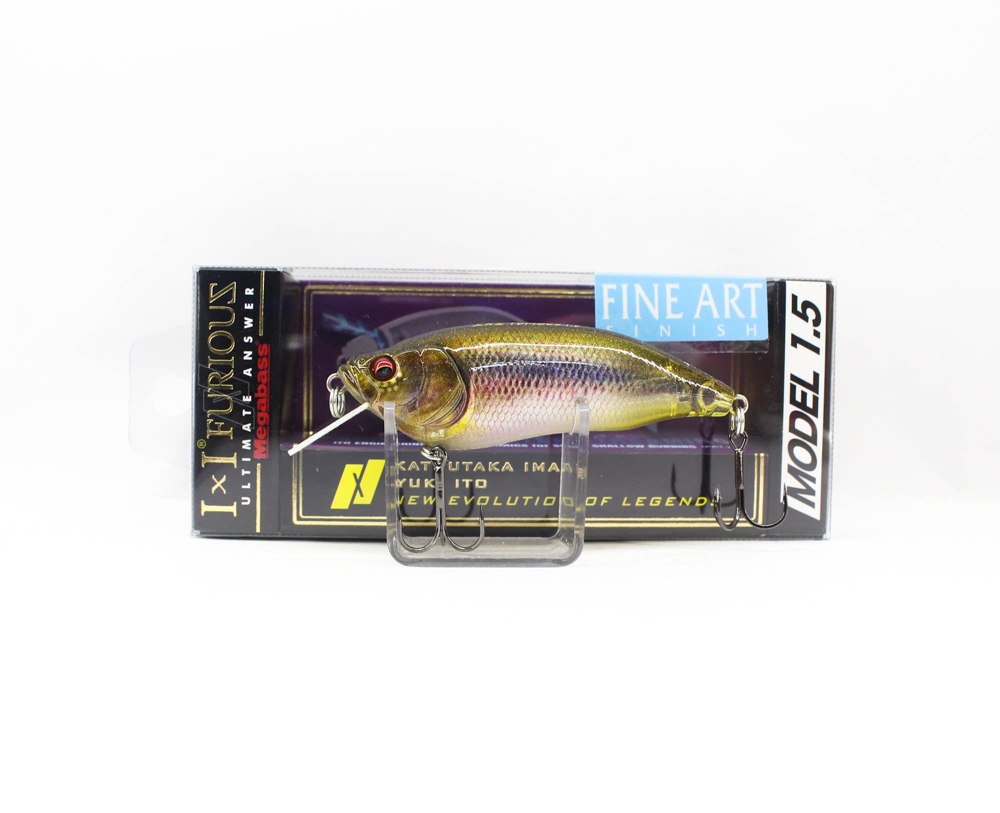 Megabass I X I Furious 1.5 64 mm 1/4 oz Floating Lure FA Kawamutsu (2345)