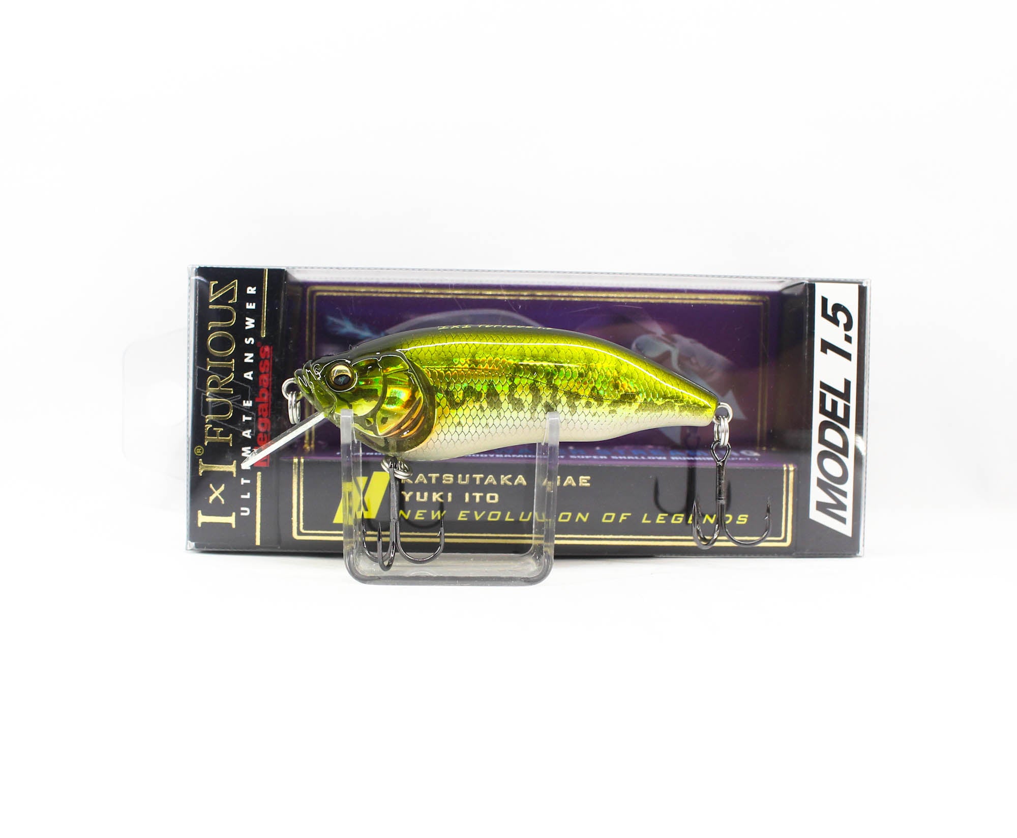 Megabass I X I Furious 1.5 64 mm 1/4 oz Floating Lure GG Bass (2451)