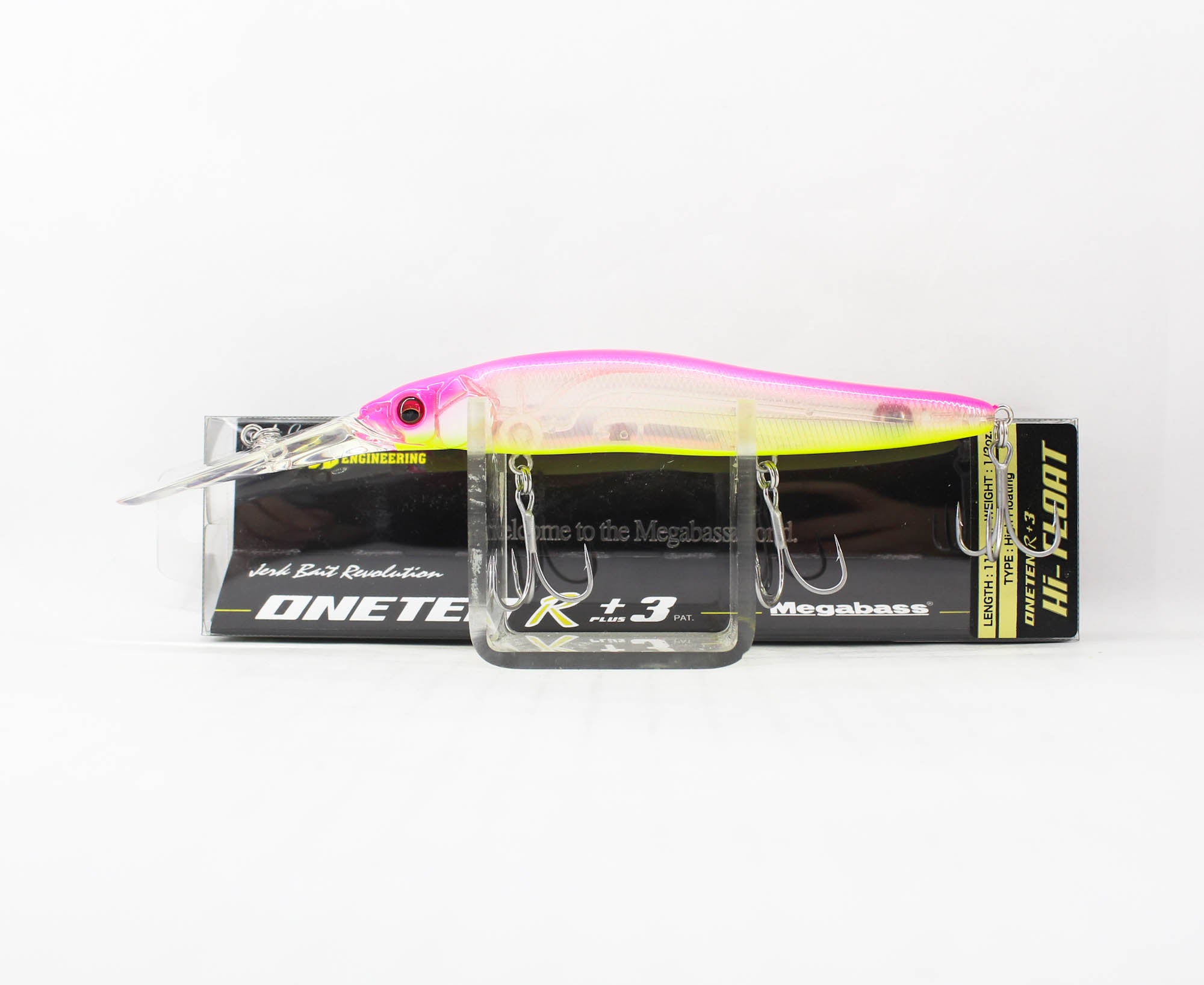 Megabass Vision 110 Oneten R+3 Hi Floating Lure Jukucho Pink (3076)