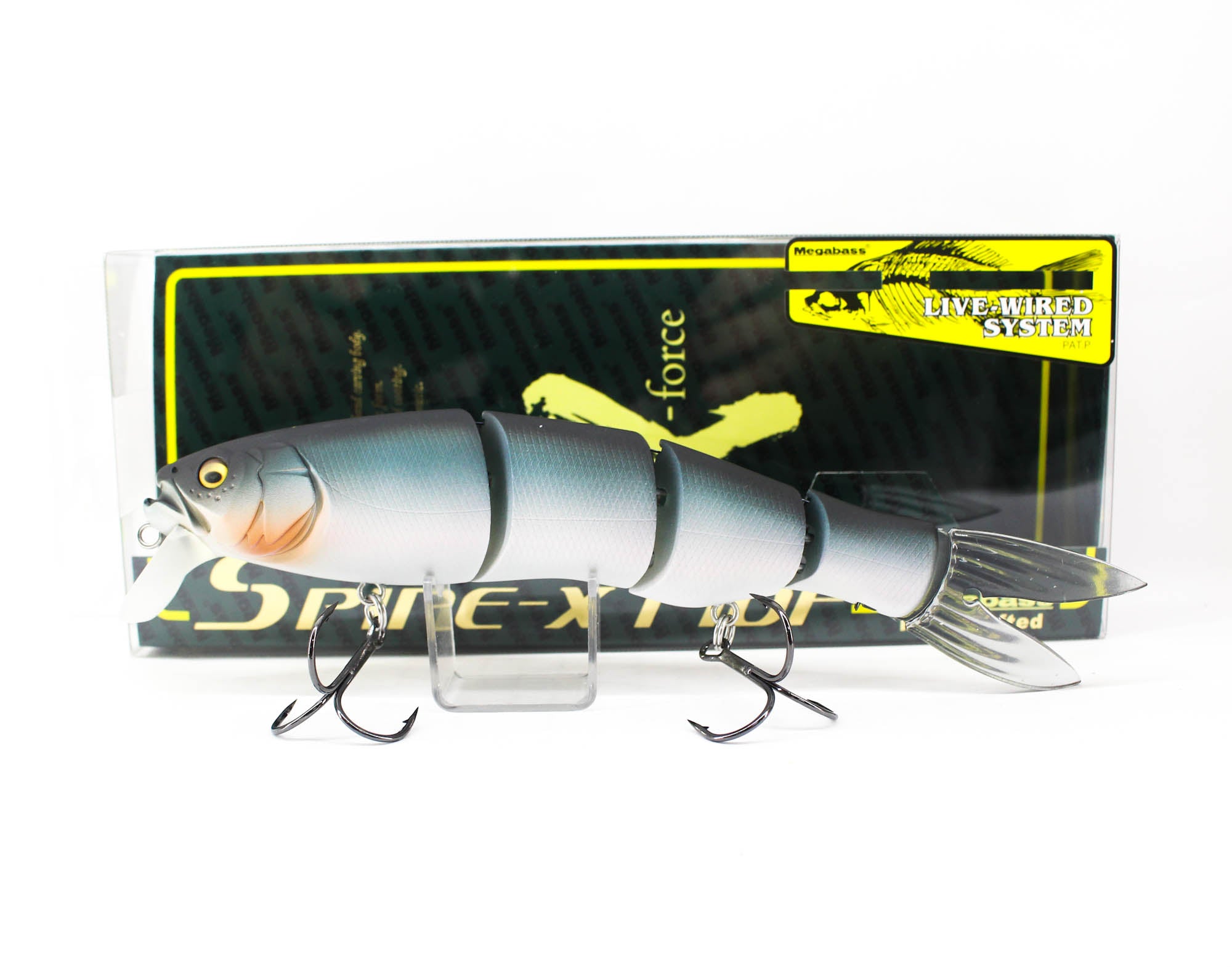 Megabass Spine-X 190F Floating Lure Mat Blue Shiner (3397)