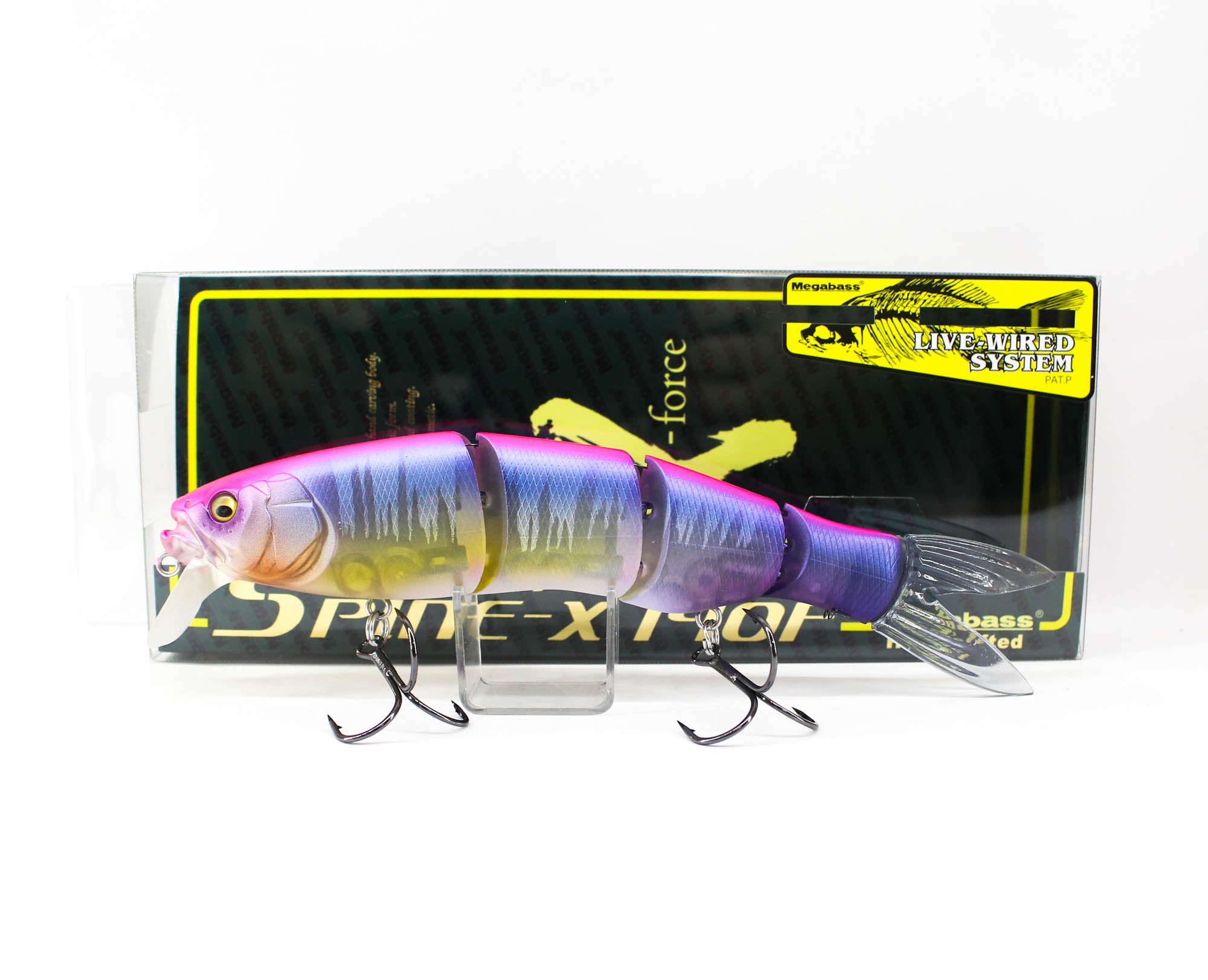Megabass Spine-X 190F Floating Lure Pink Back Frozen Hasu (3403)